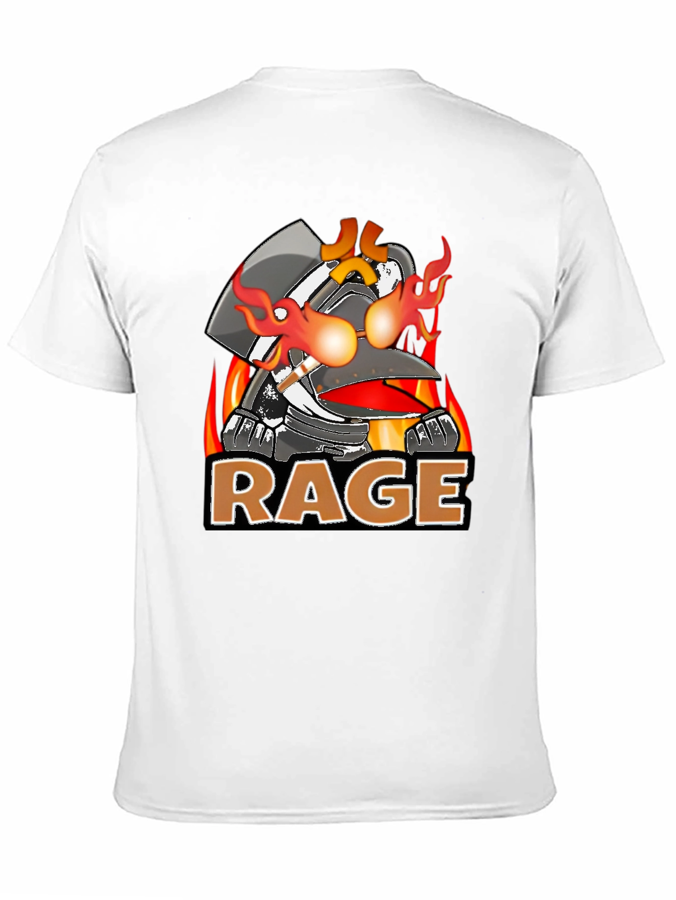 Black RAGE Graphic T-Shirt - Bold & Edgy Design view 11