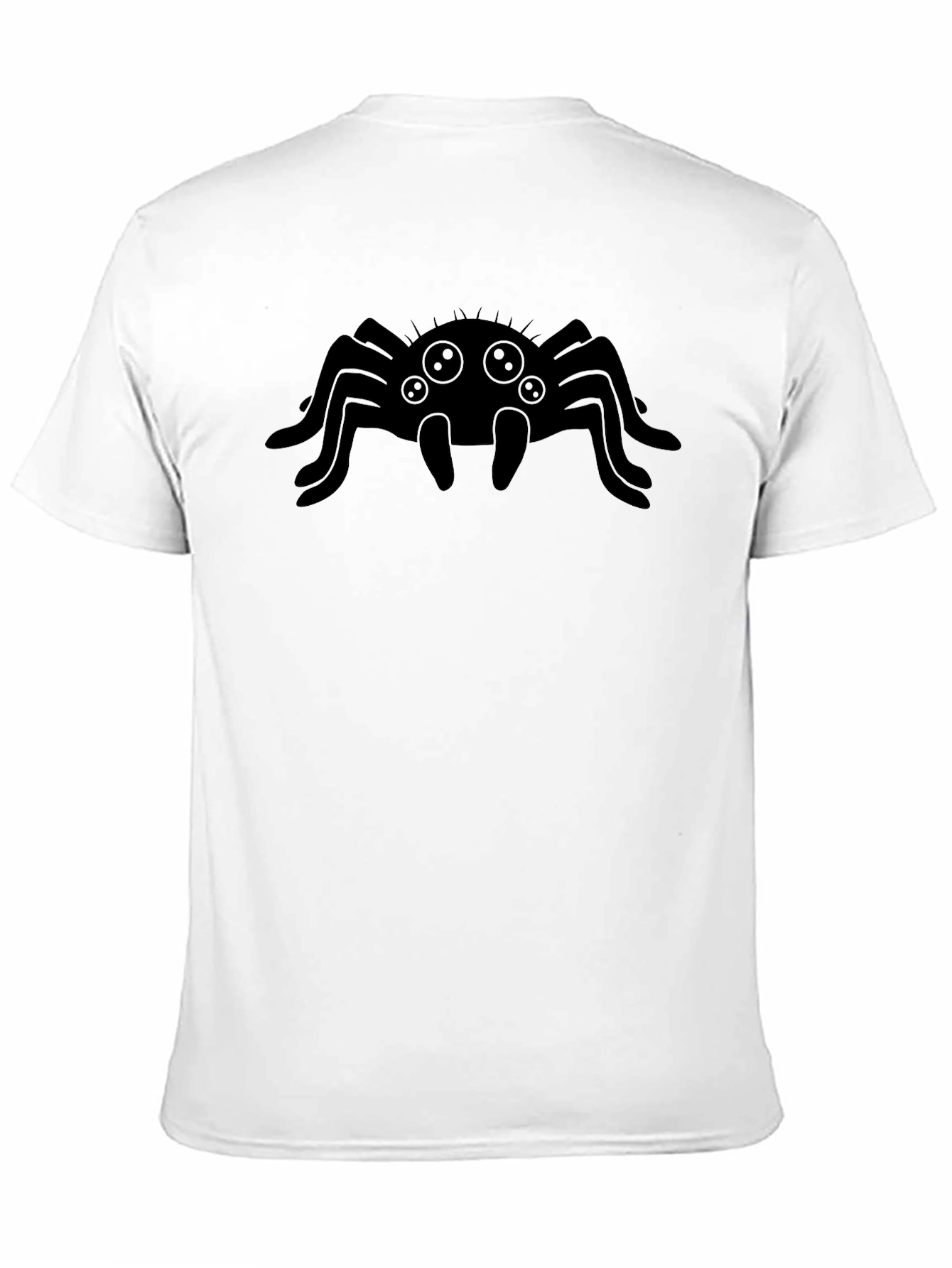 Black Spider Graphic Tee - Men's Black T-Shirt view 11