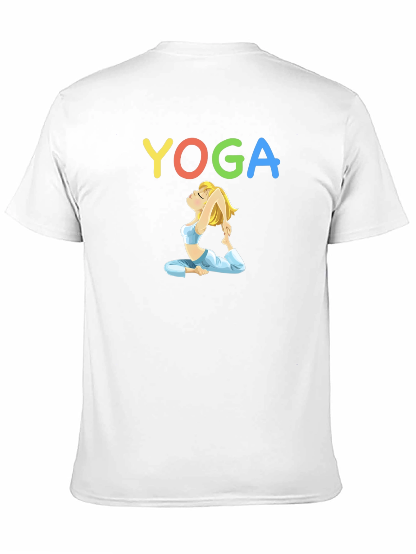 Black Yoga Girl Black T-Shirt view 11