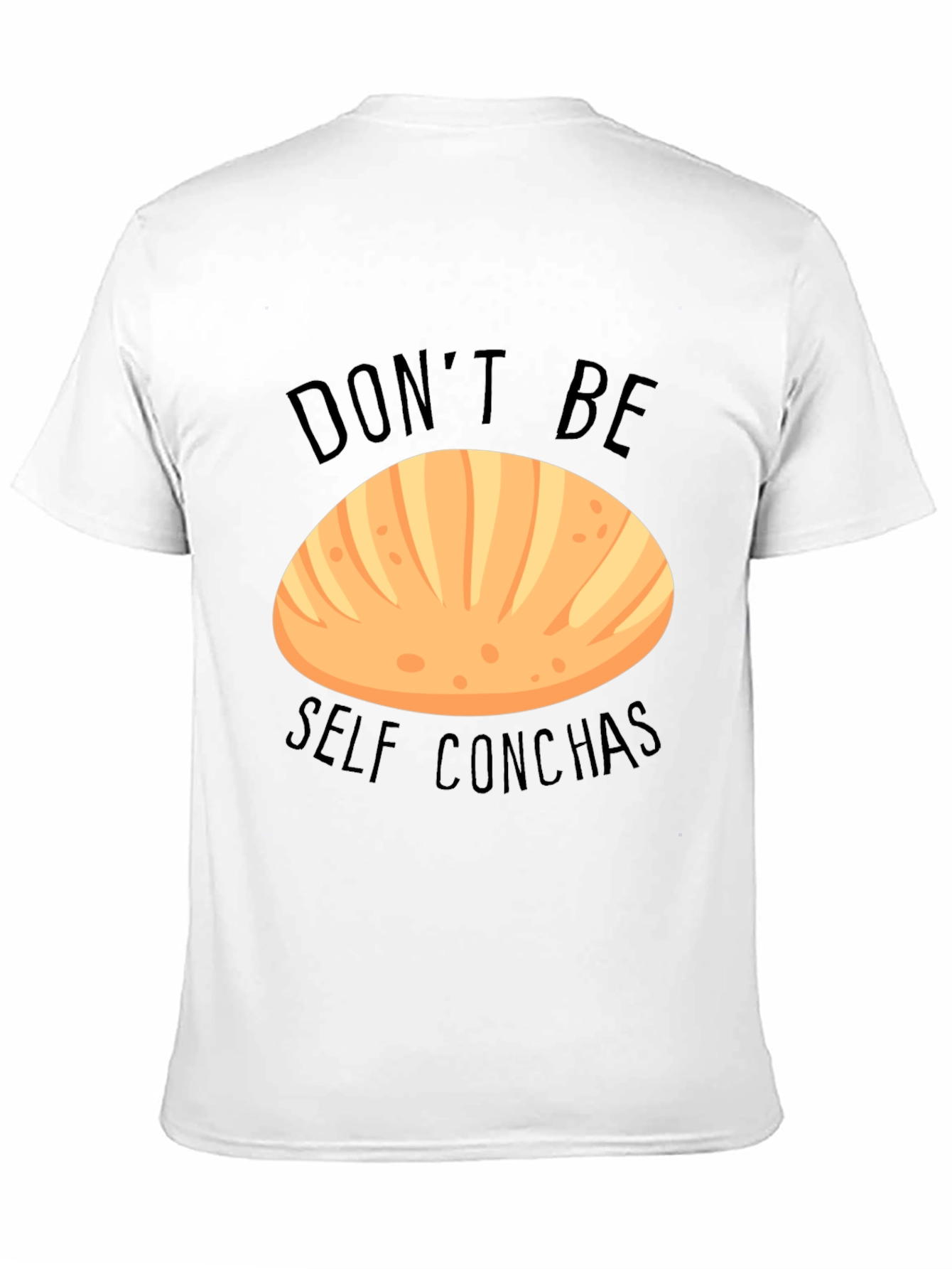 Black Don't Be Self Conchas T-Shirt view 11