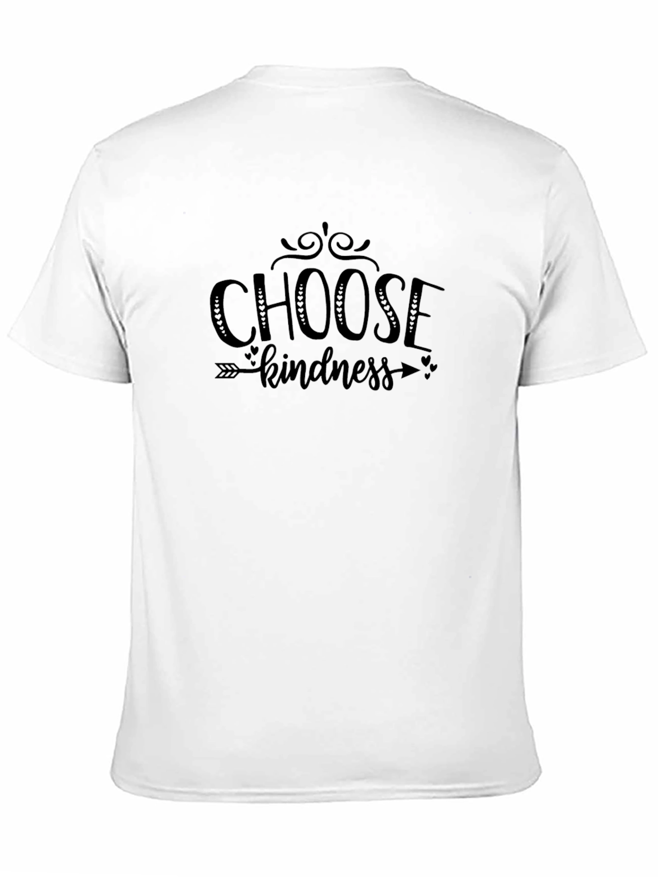 Black Choose Kindness Graphic T-Shirt - Black view 11