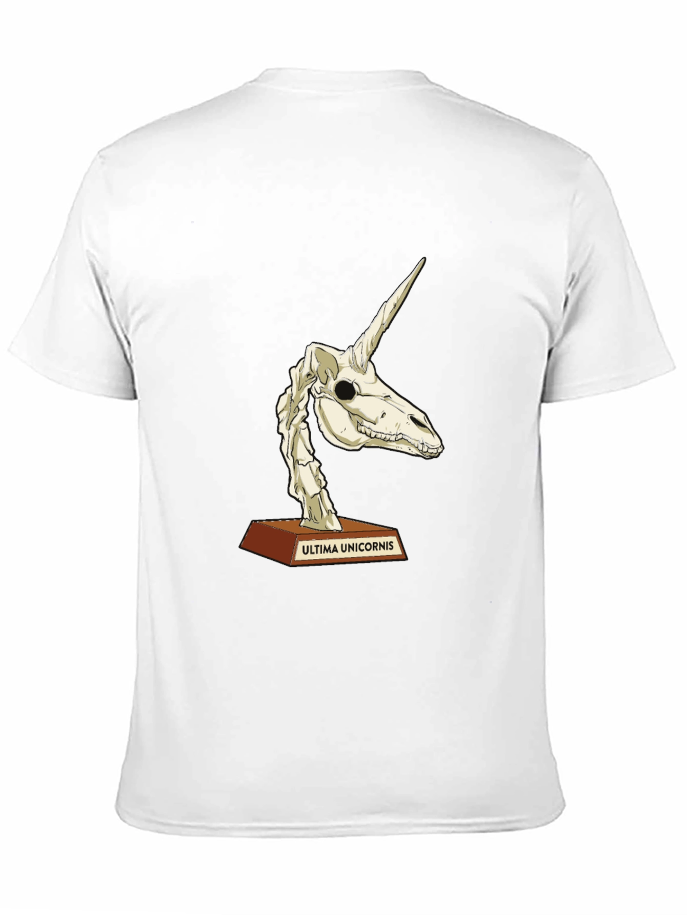 Black Unicorn Skeleton T-Shirt - Ultima Unicornis view 11
