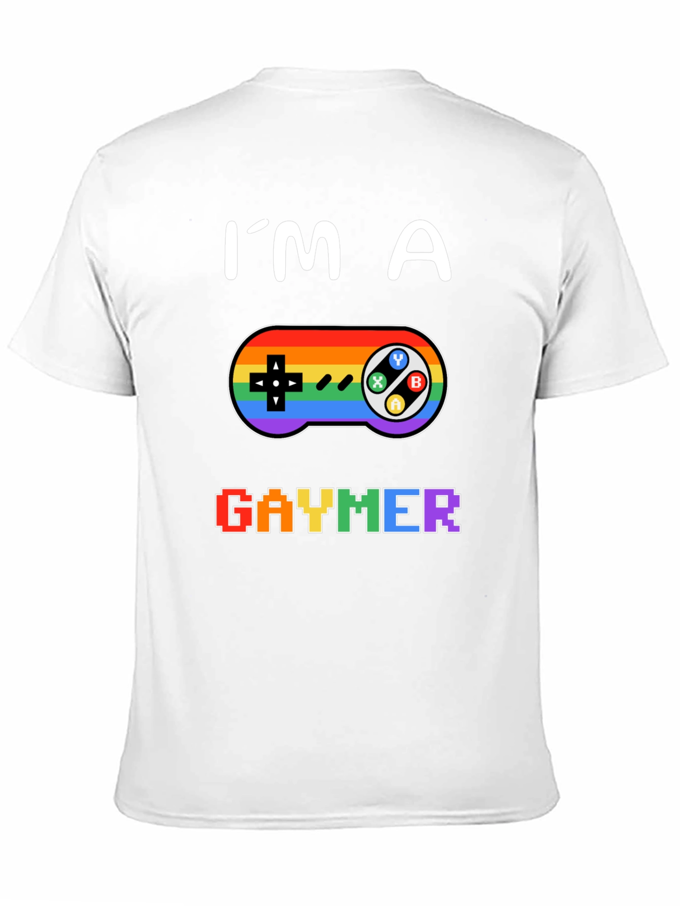 Black Gaymer T-Shirt - Pride LGBT Gamer Tee view 11
