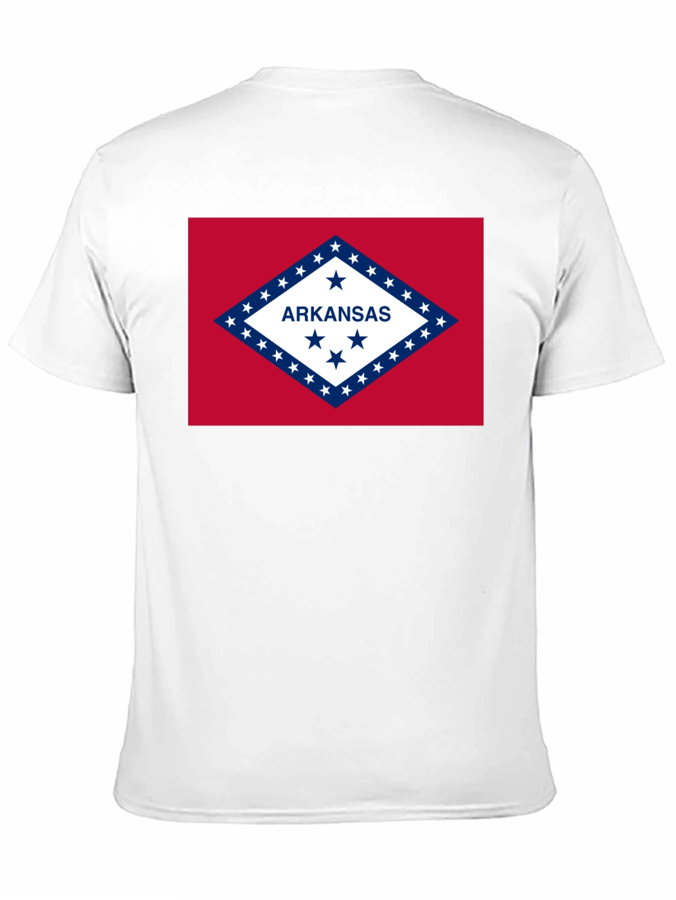 Black Arkansas Flag T-Shirt, State Pride Tee view 11