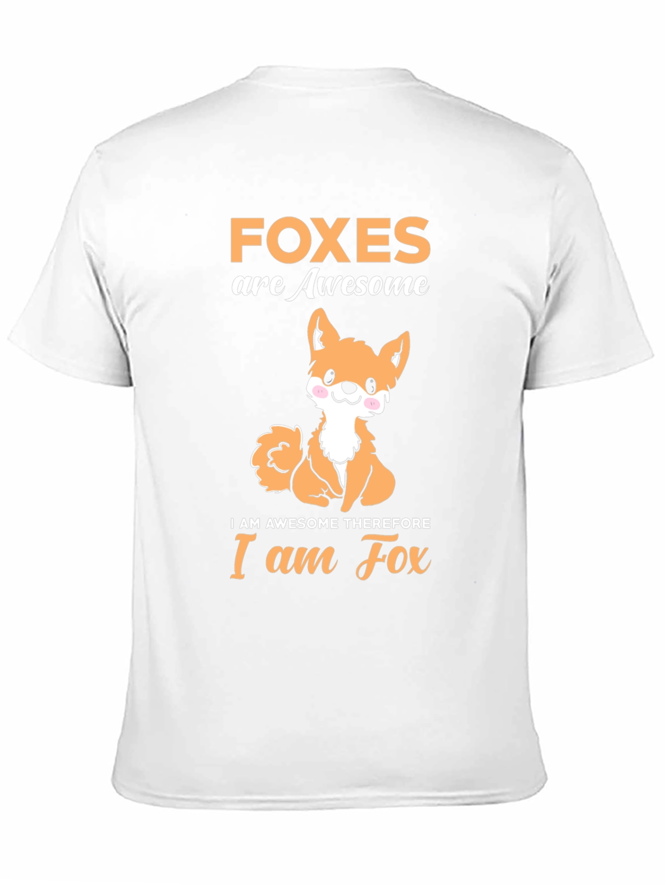 Black Foxes are Awesome Graphic T-Shirt view 11