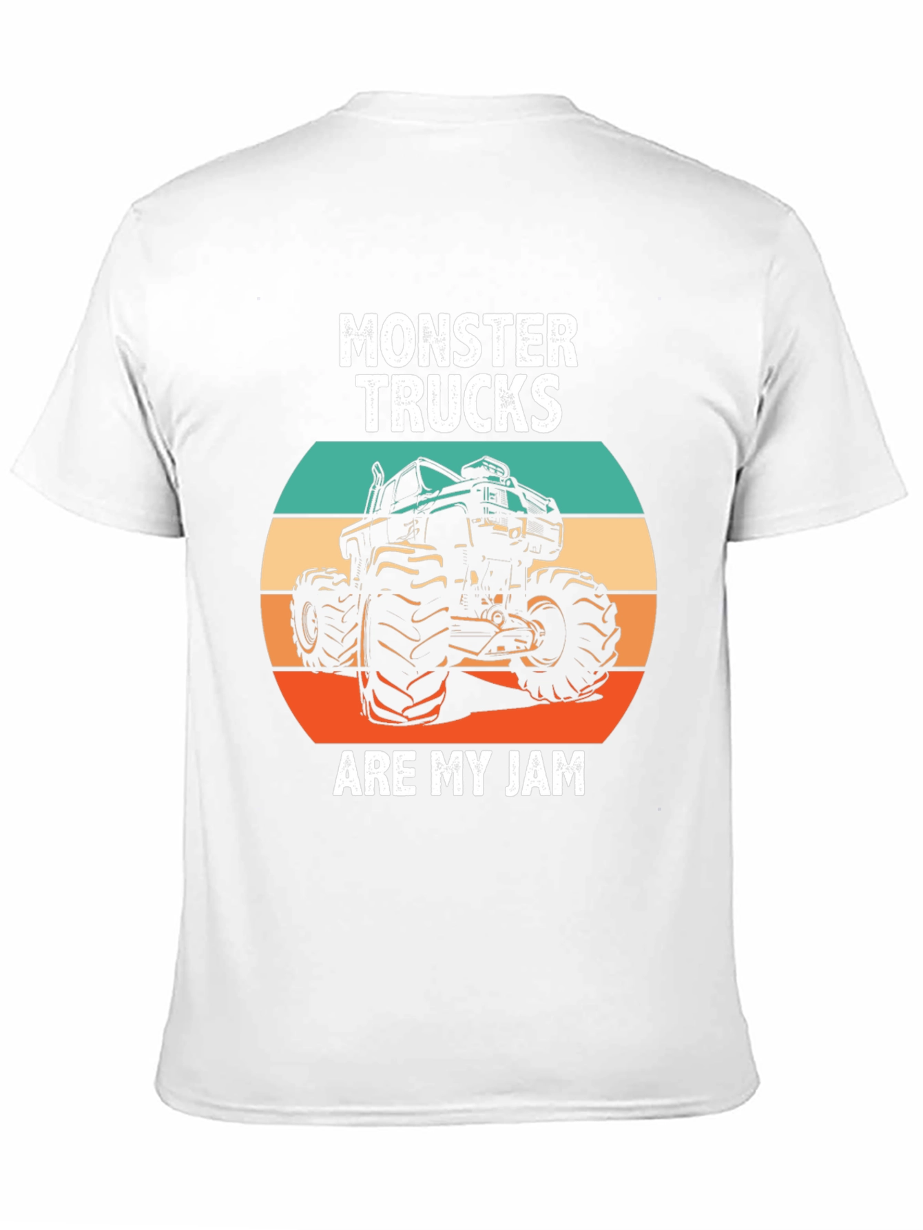 Black Monster Truck Jam Tee - Bold Graphic Print T-Shirt view 11