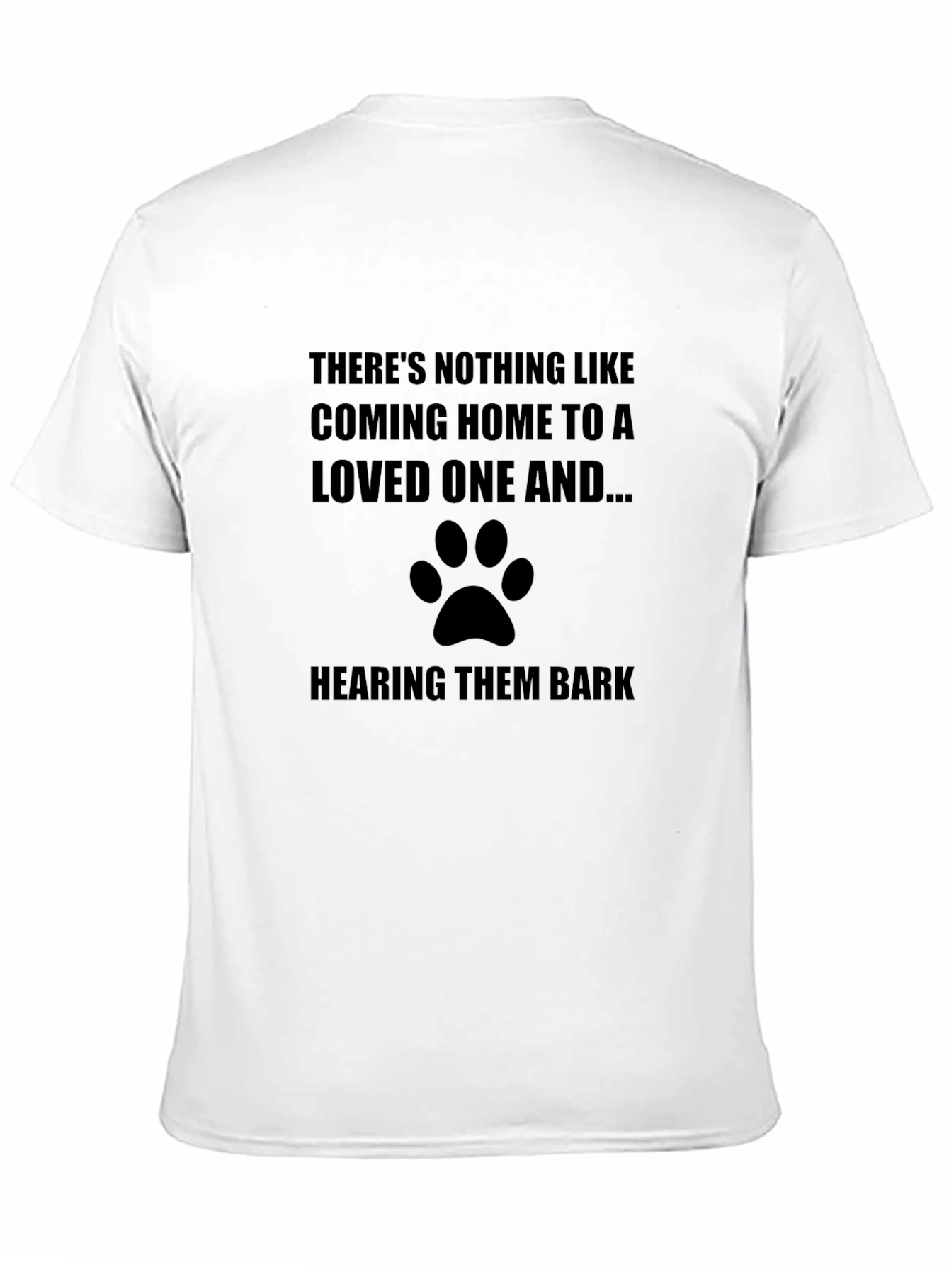 Black Dog Lover T-Shirt: Nothing Like Coming Home view 11