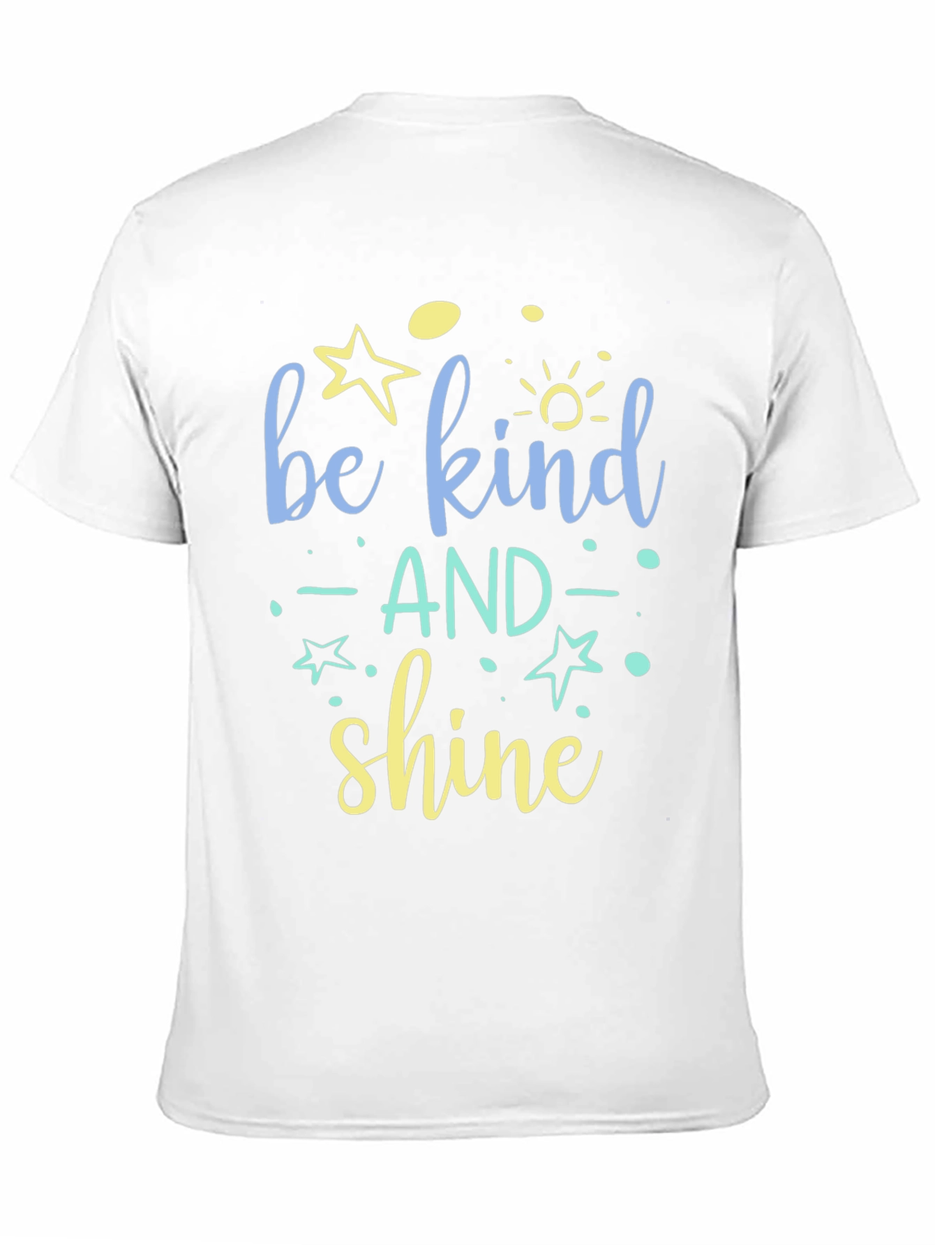 Black Be Kind And Shine Graphic Tee view 11