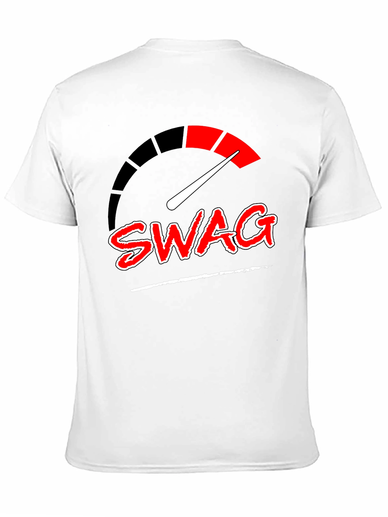 Black Swag Meter Graphic Tee - Cool Streetwear view 11