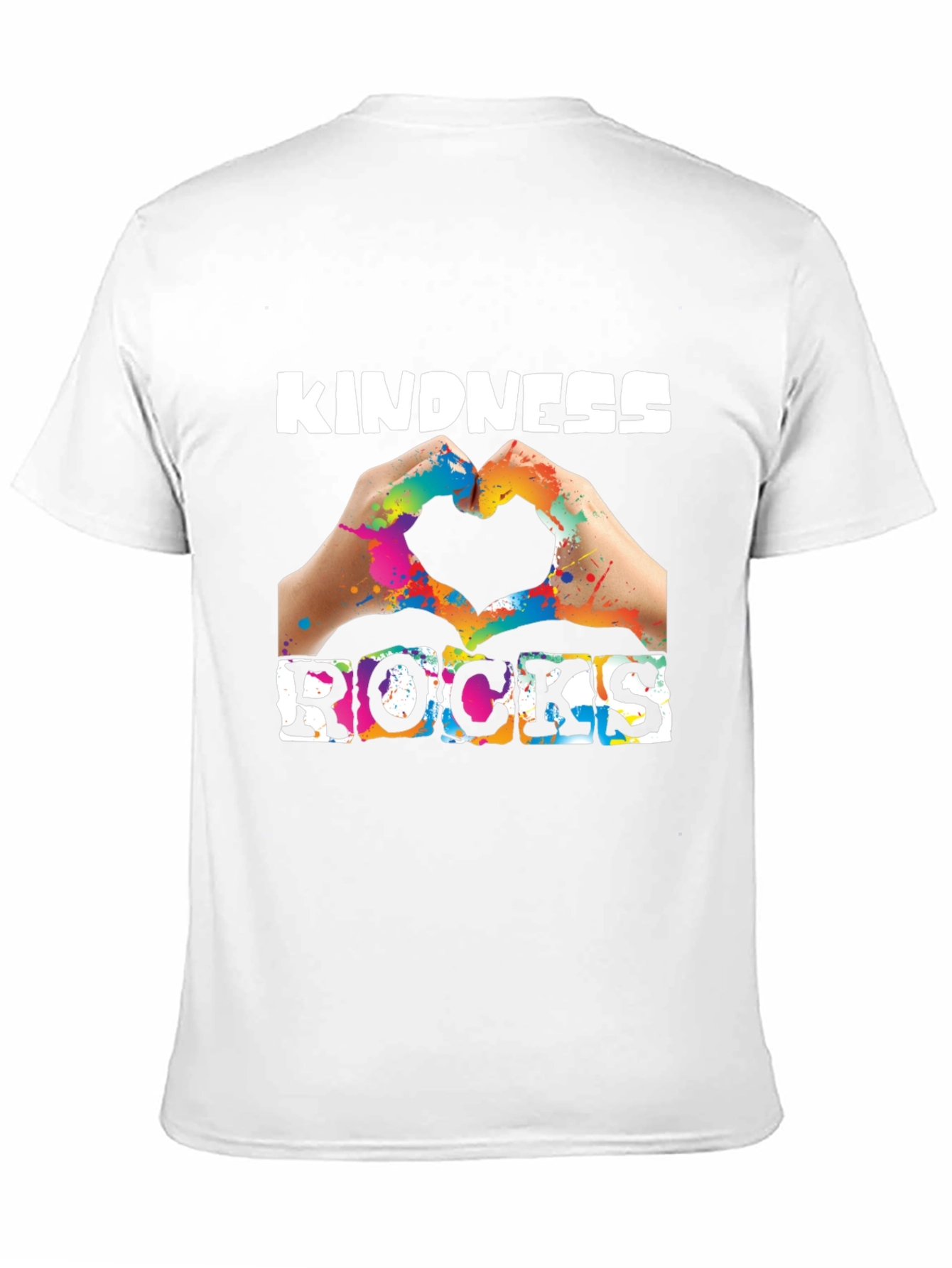 Black Kindness Rocks Graphic Tee - Black view 11