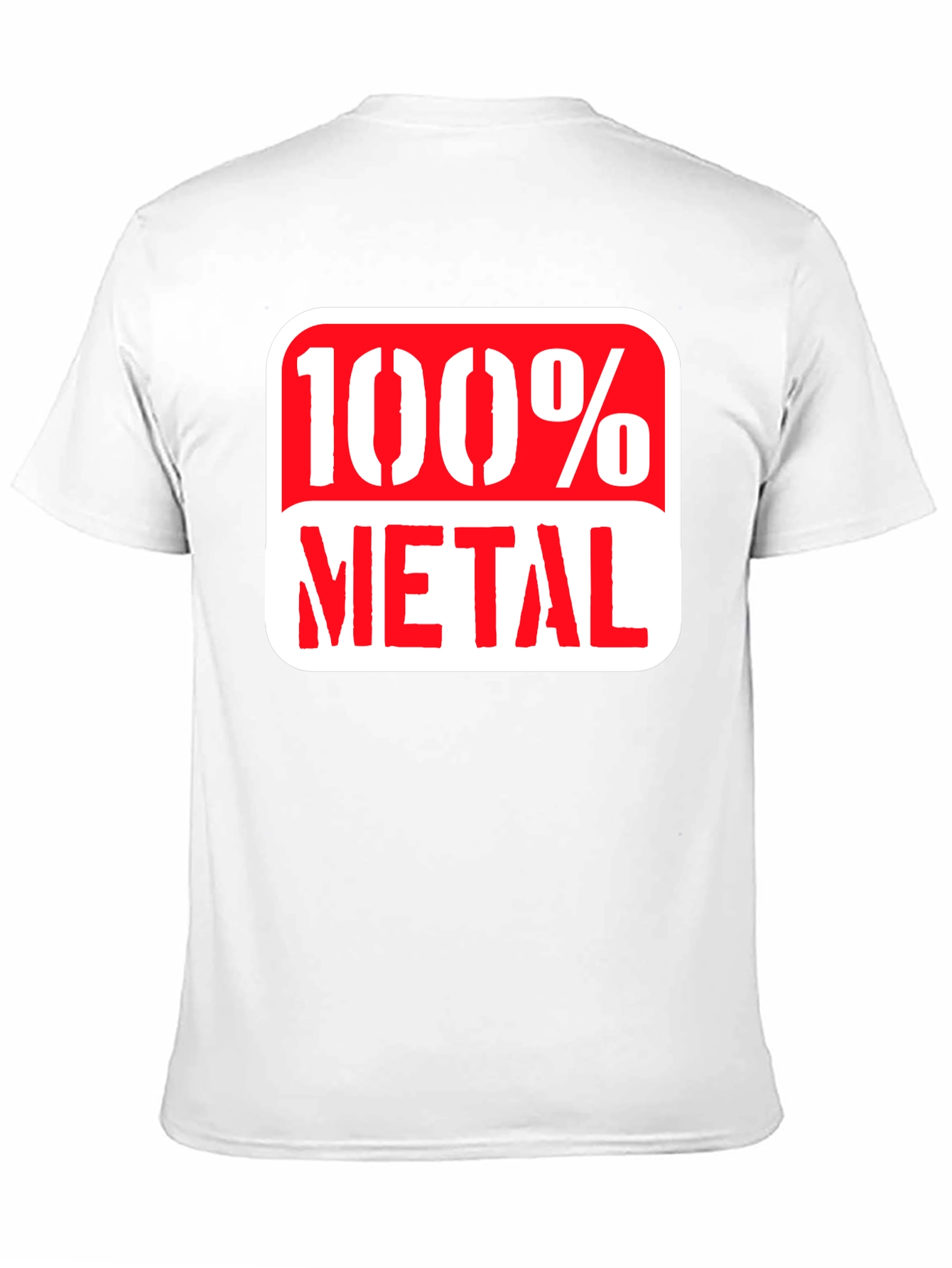 Black 100% Metal Graphic Tee - Rocker Style view 11