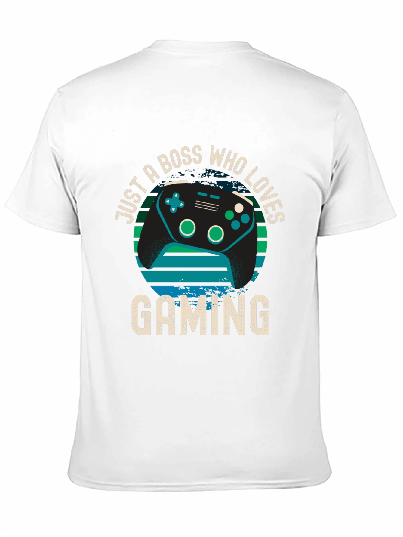 Black Boss Who Loves Gaming T-Shirt - Gamer Gift view 11