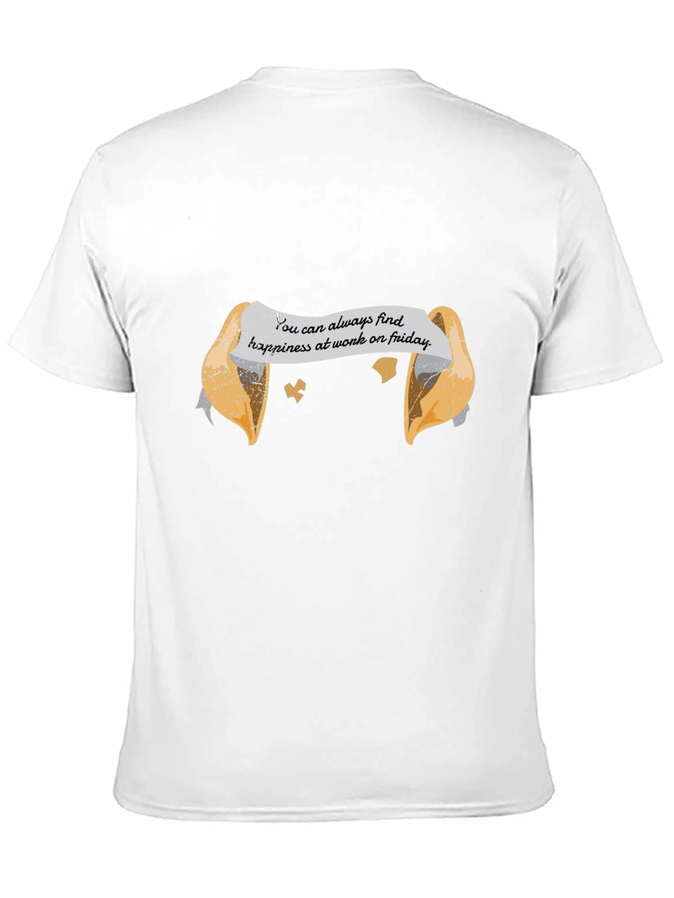 Black Fortune Cookie Friday Graphic Tee view 11