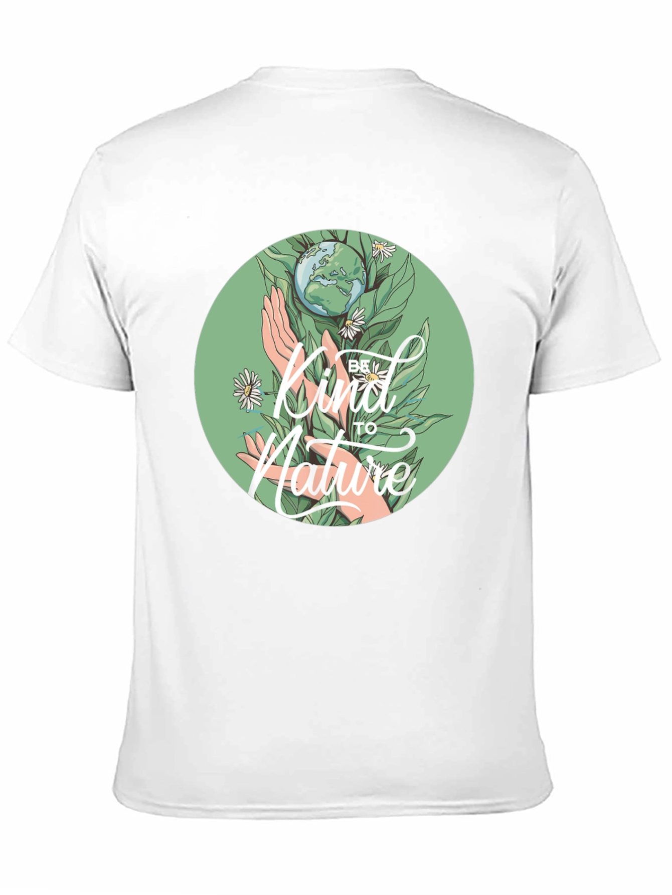 Black Kind To Nature Graphic Tee - Eco-Friendly Design view 11