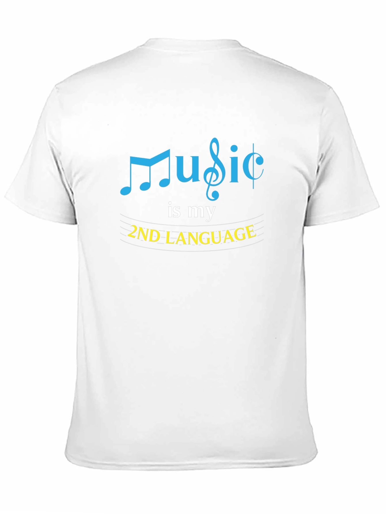 Black Music is My 2nd Language T-Shirt view 11