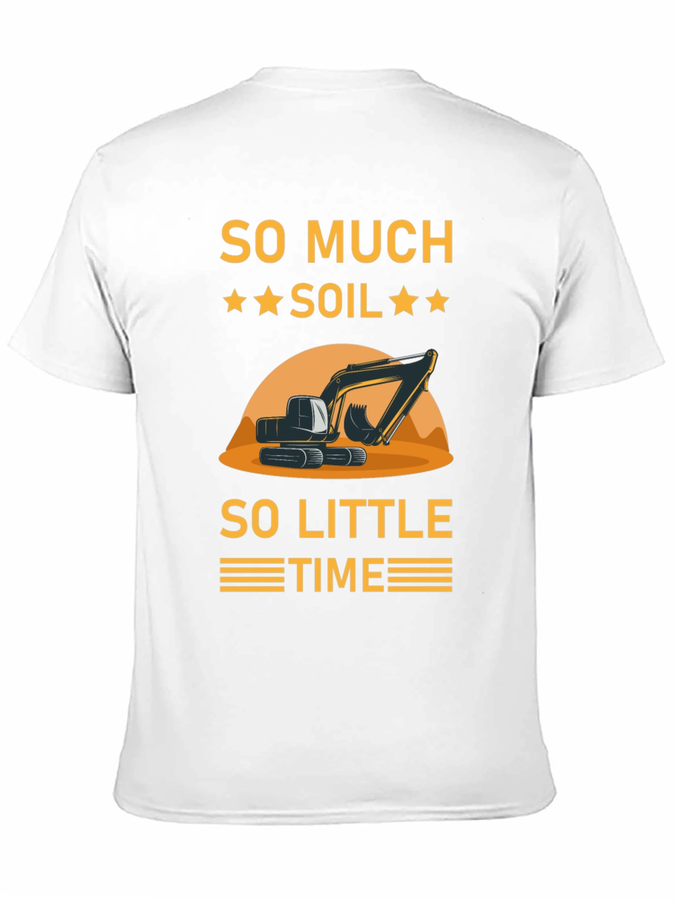 Black So Much Soil So Little Time T-Shirt view 11
