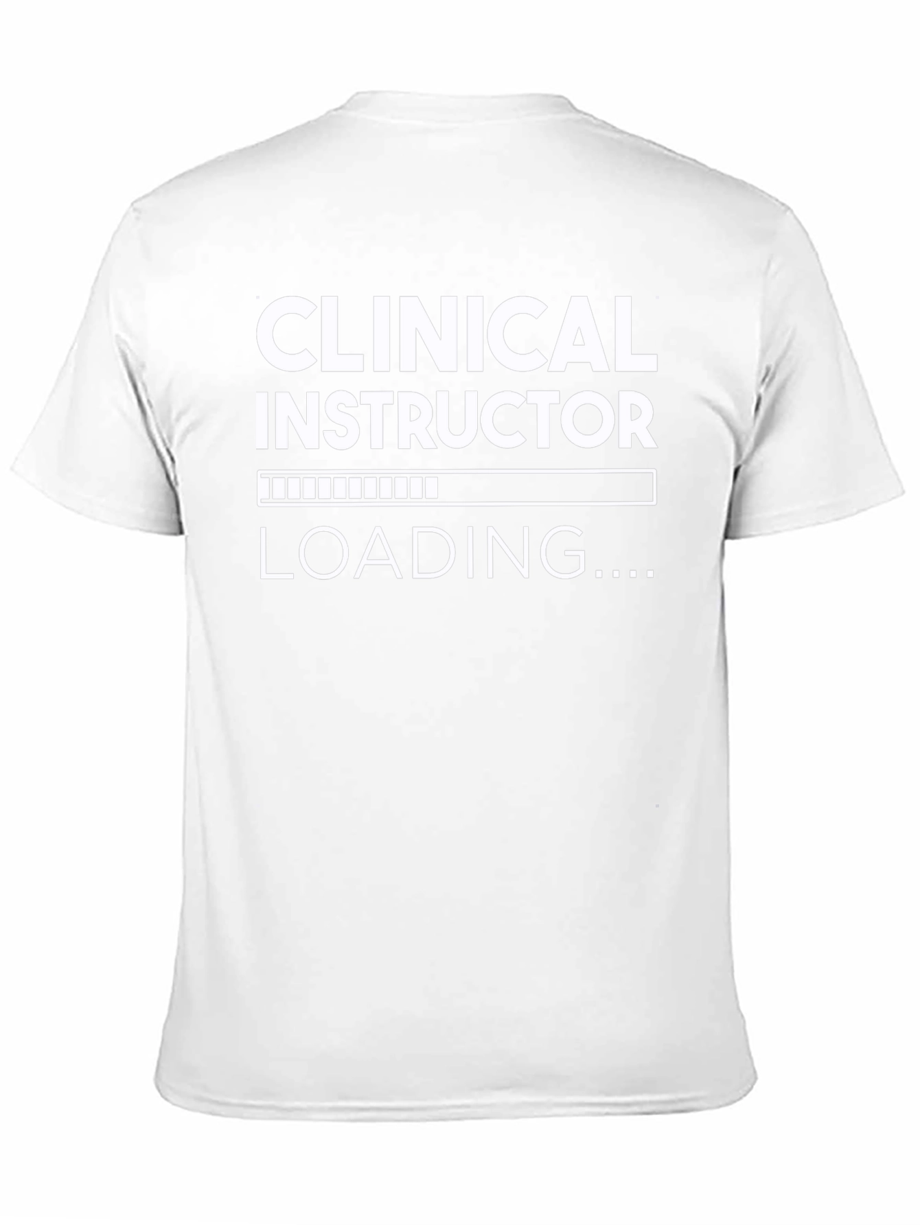 Black Clinical Instructor Loading T-Shirt - Black view 11