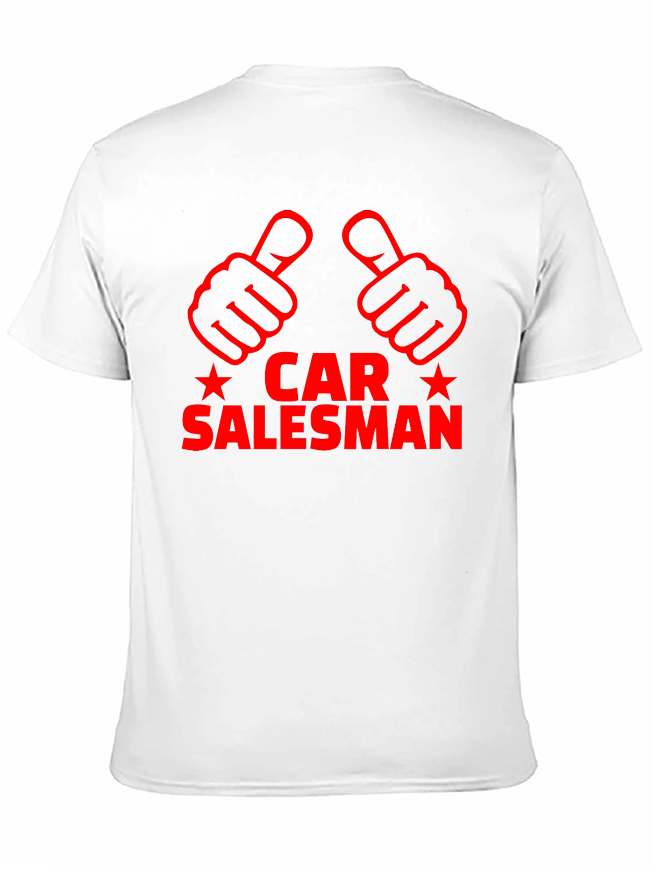 Black Car Salesman Novelty T-Shirt view 11
