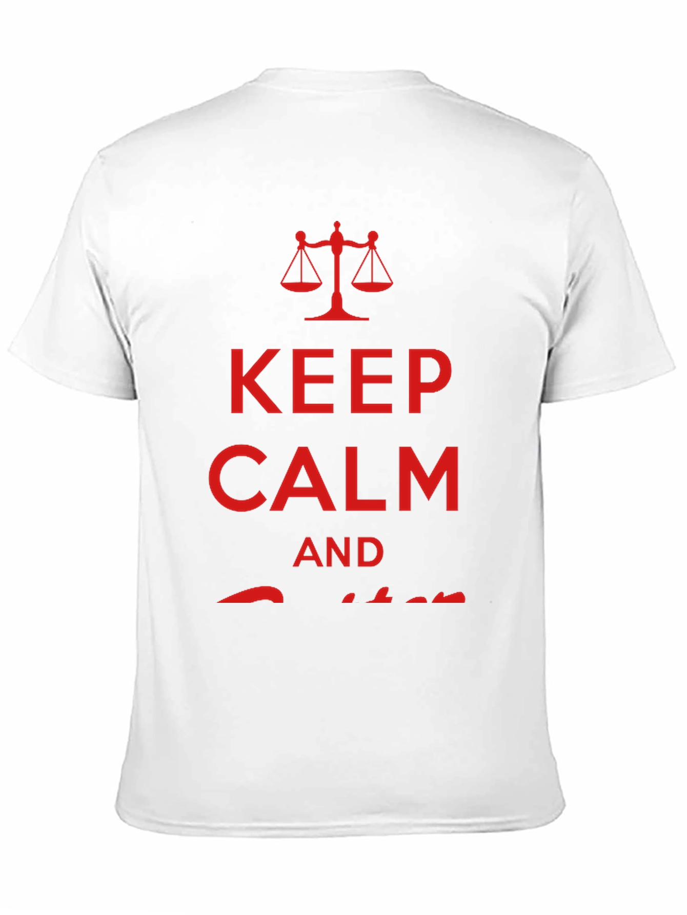 Keep Calm and Lawyer Up Black T-Shirt - 11