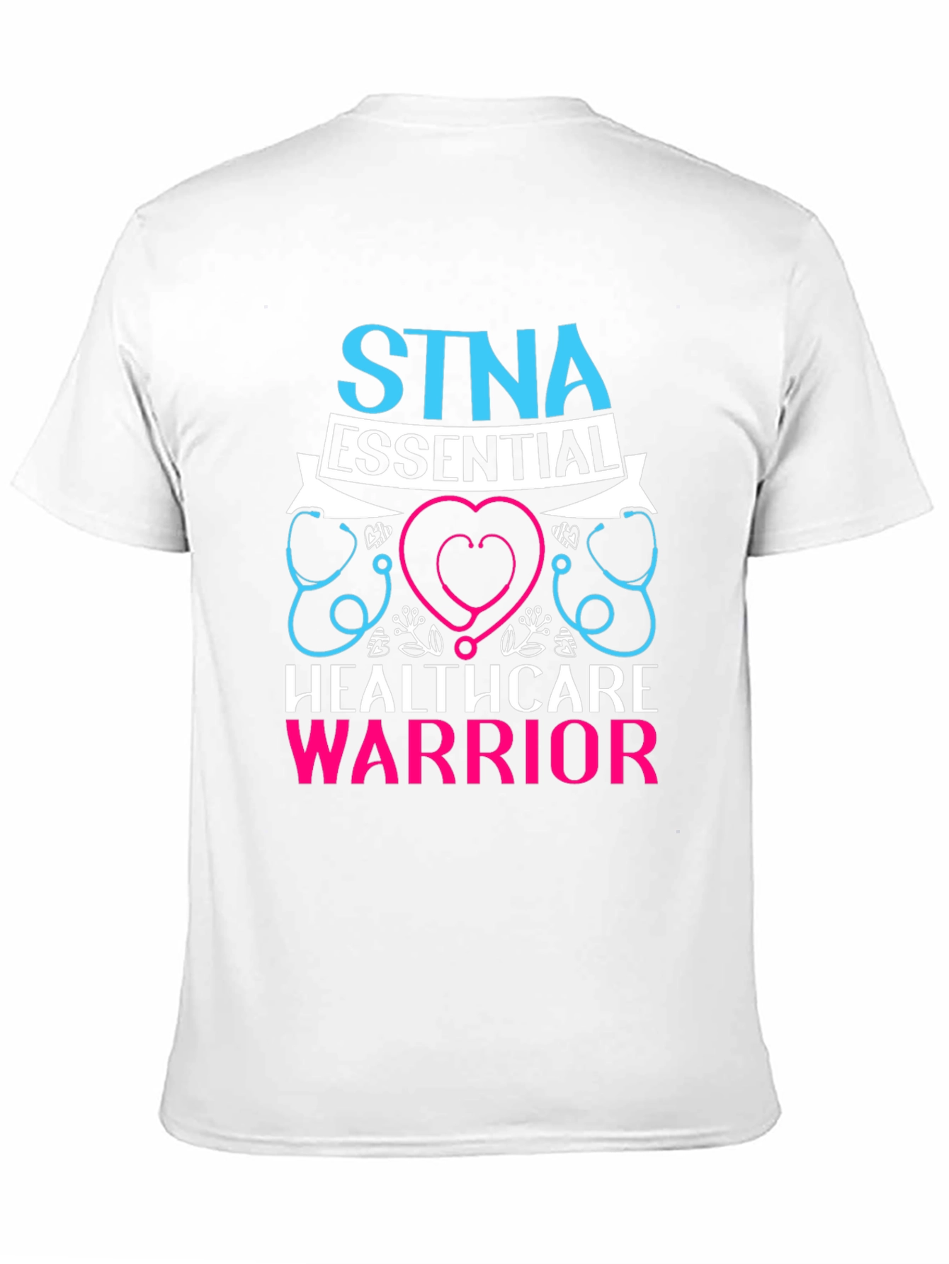 Black STNA Essential Healthcare Warrior Graphic Tee view 11