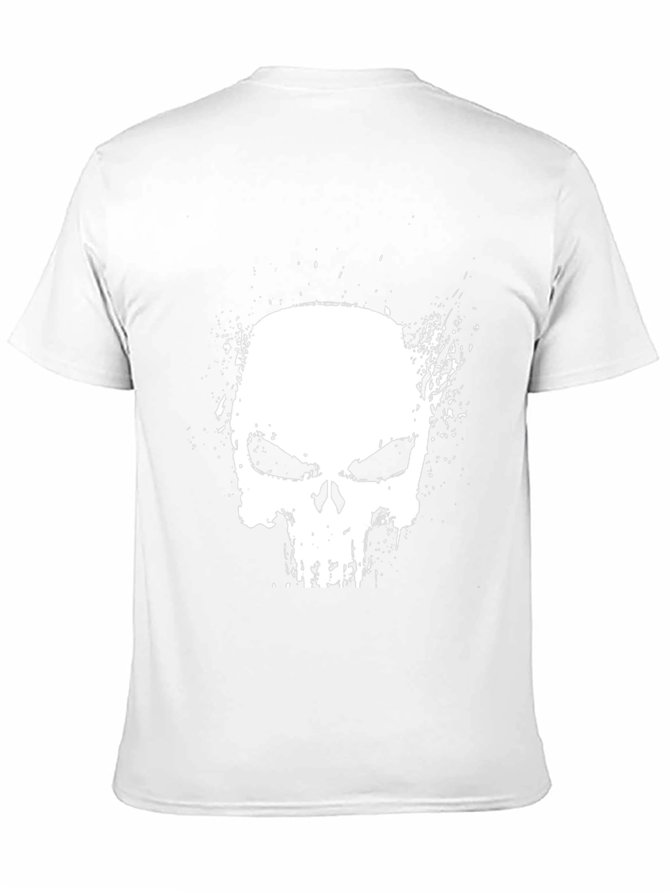 Black Skull Graphic Black T-Shirt view 11