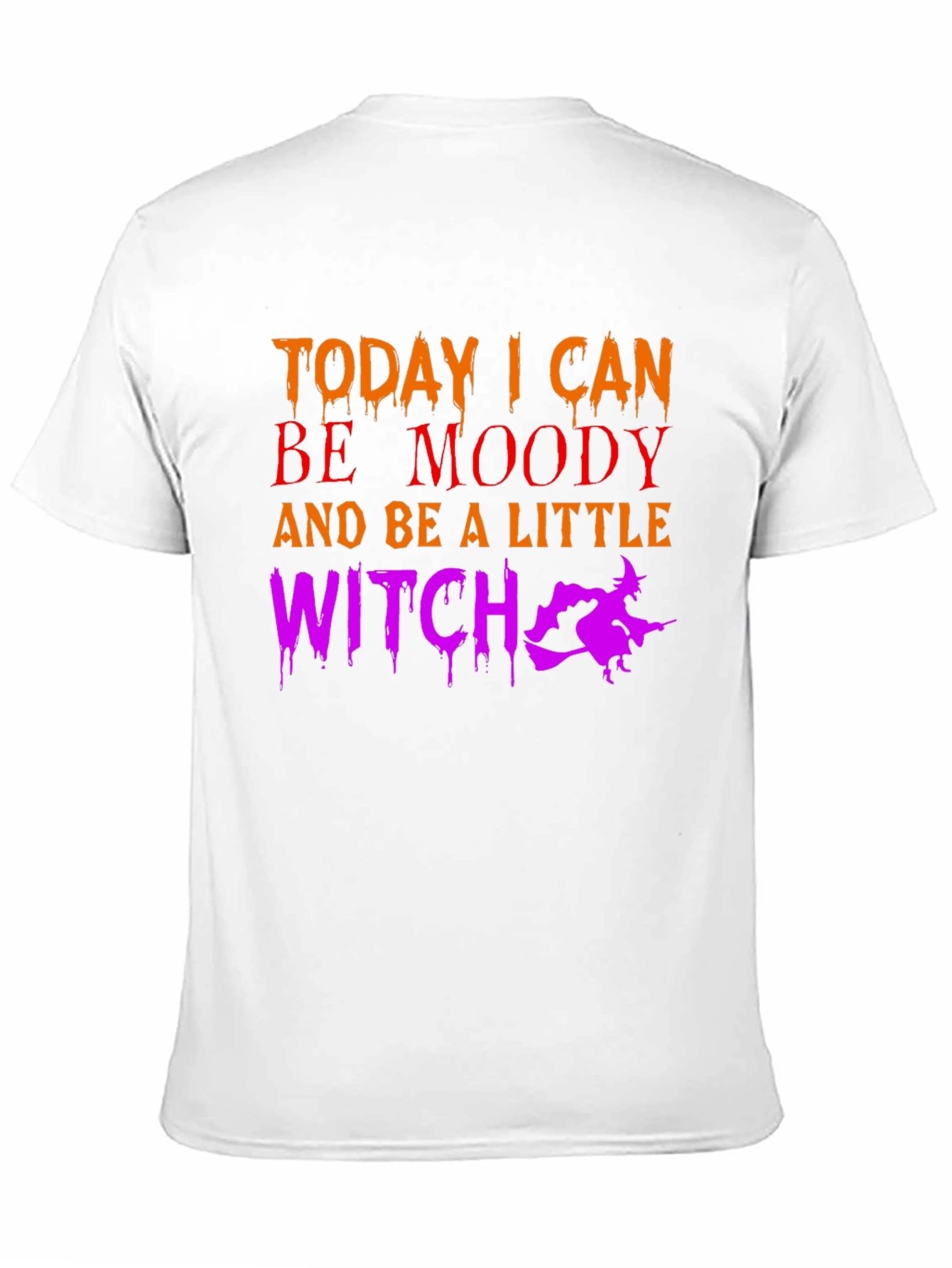 Black Moody Witch Halloween T-Shirt view 11