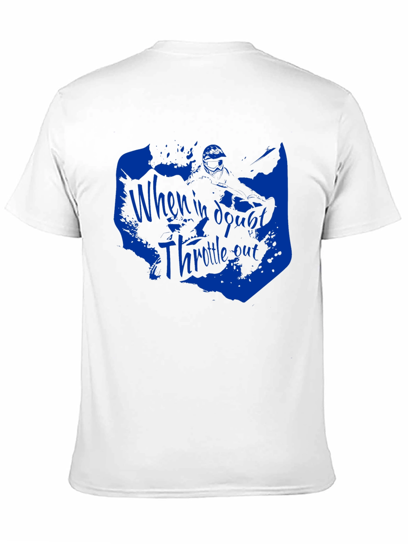 Black Throttle Out T-Shirt - Ride in Style view 11