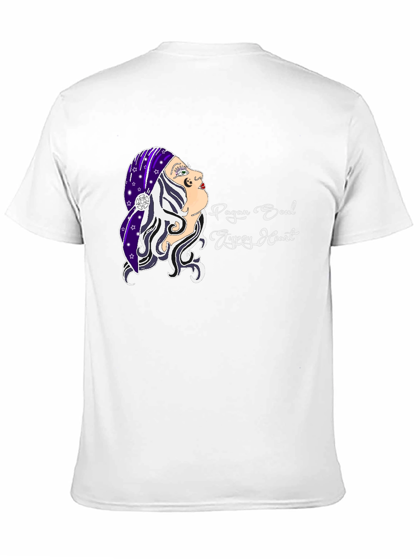 Pagan Soul Gypsy Heart Graphic T-Shirt - 11