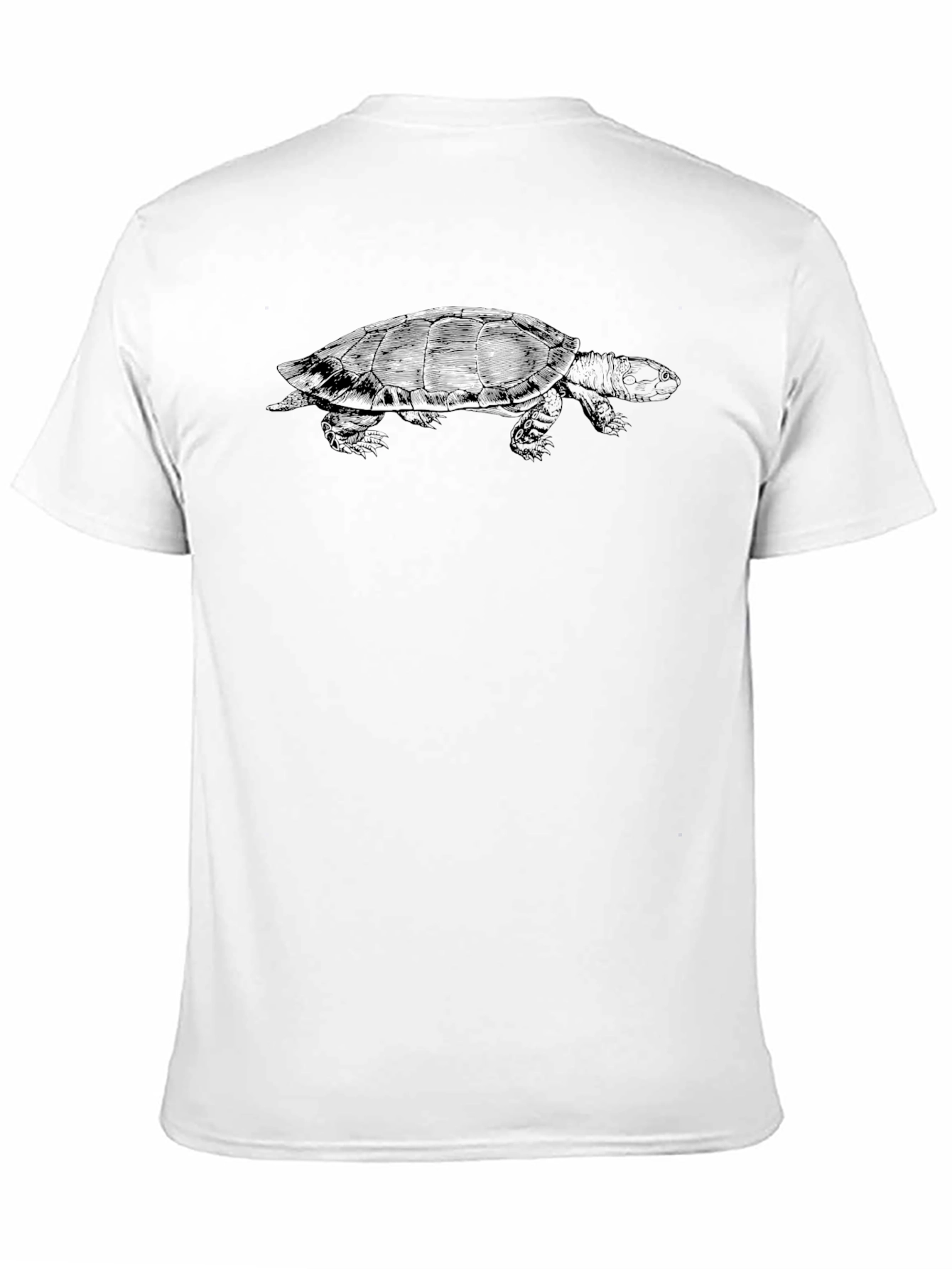 Black Black Turtle Graphic Tee - Classic Comfort view 11