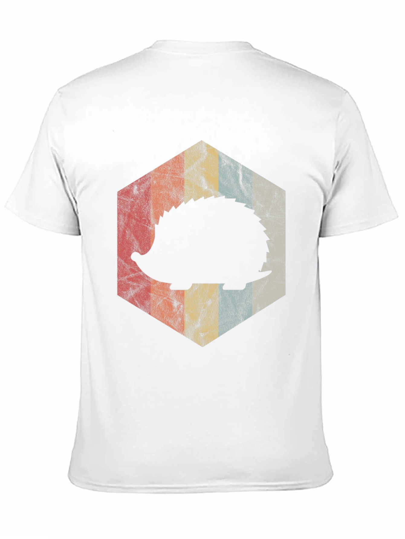 Black Retro Hedgehog Graphic Tee view 11