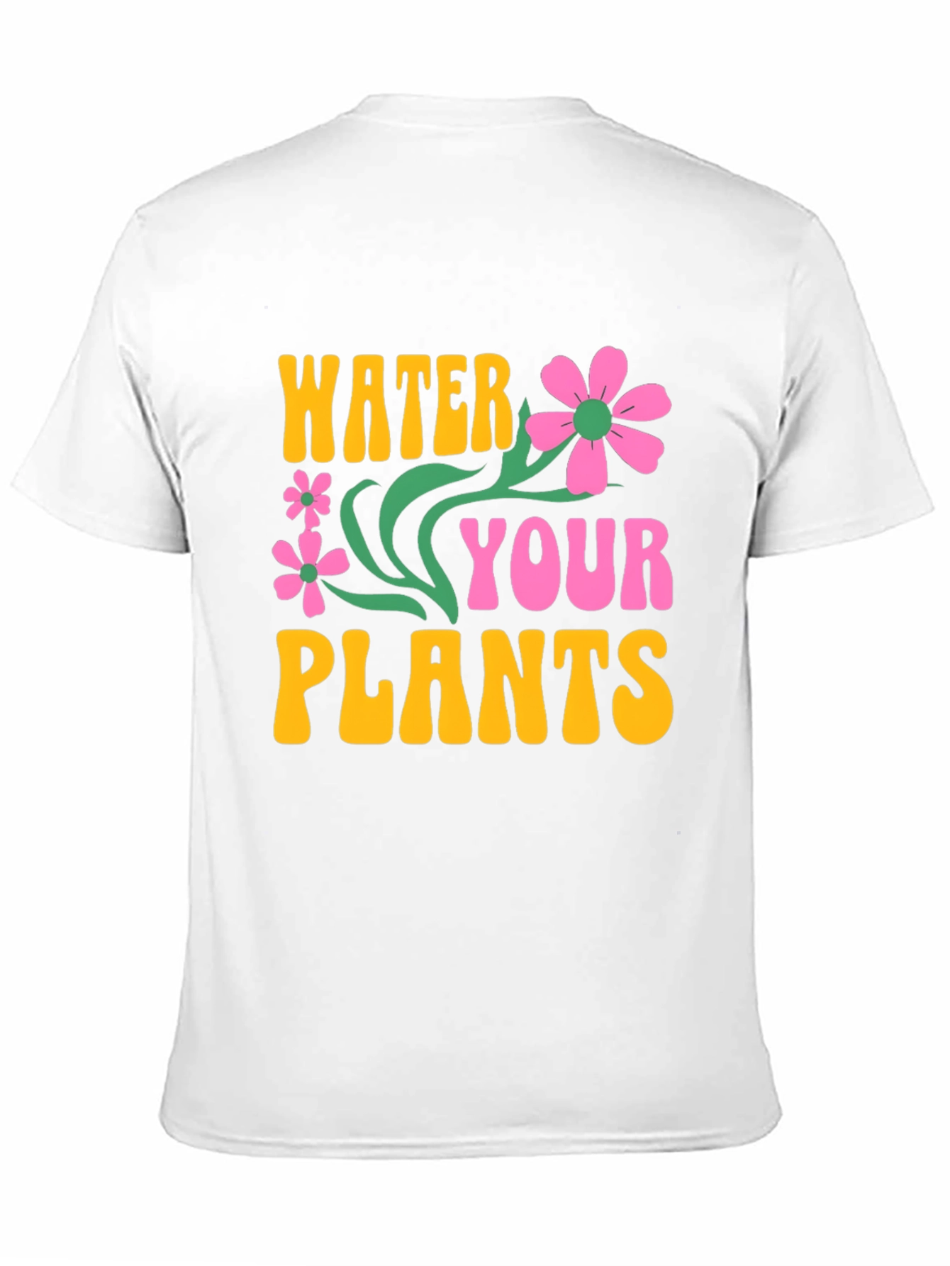 Black Water Your Plants Graphic T-Shirt view 11