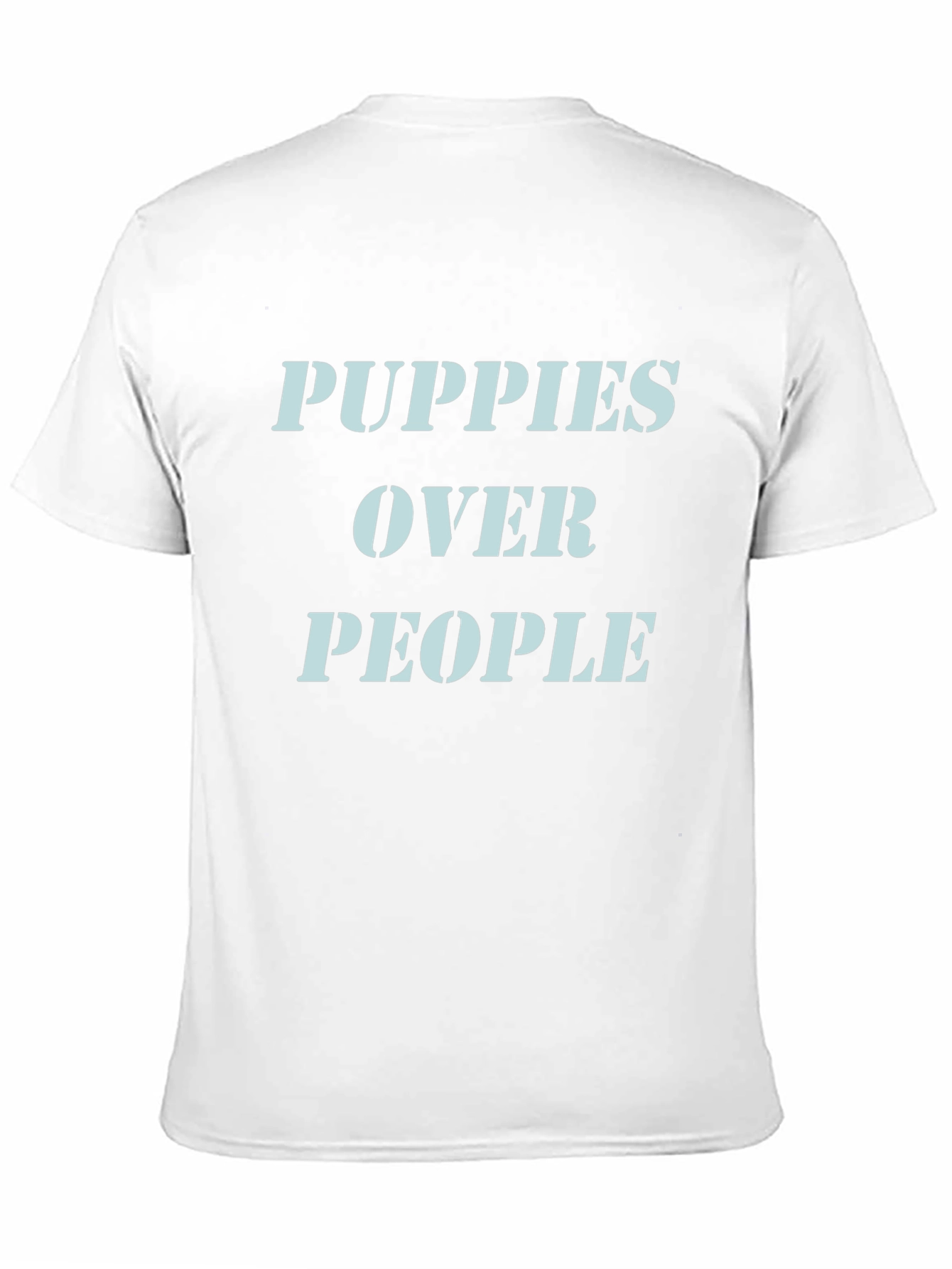 Black Puppies Over People Graphic T-Shirt view 11