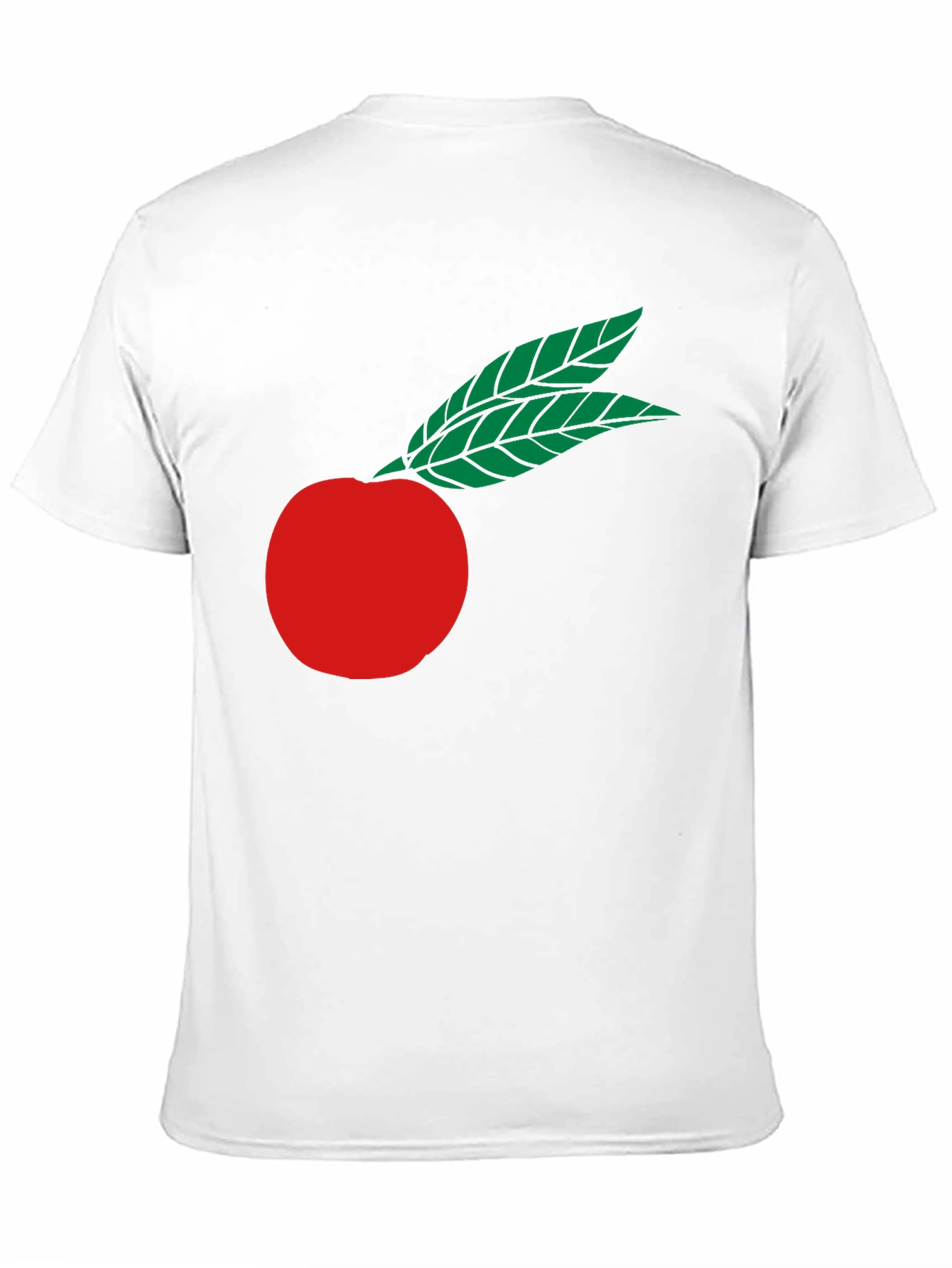 Black Red Fruit Graphic Black T-Shirt view 11