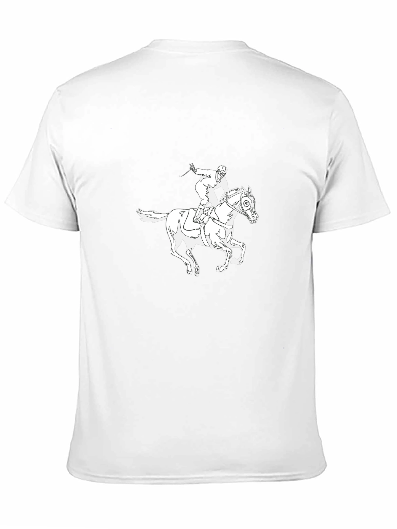 Black Equestrian Black T-Shirt view 11