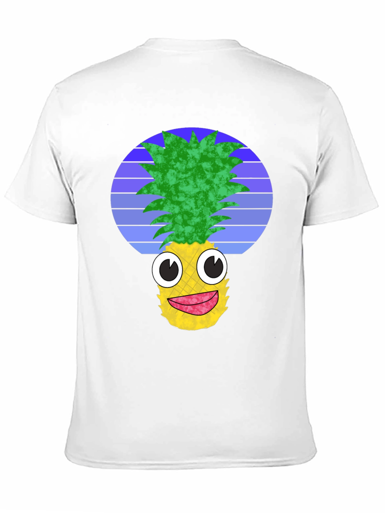 Black Funny Pineapple Graphic Tee - Black view 11
