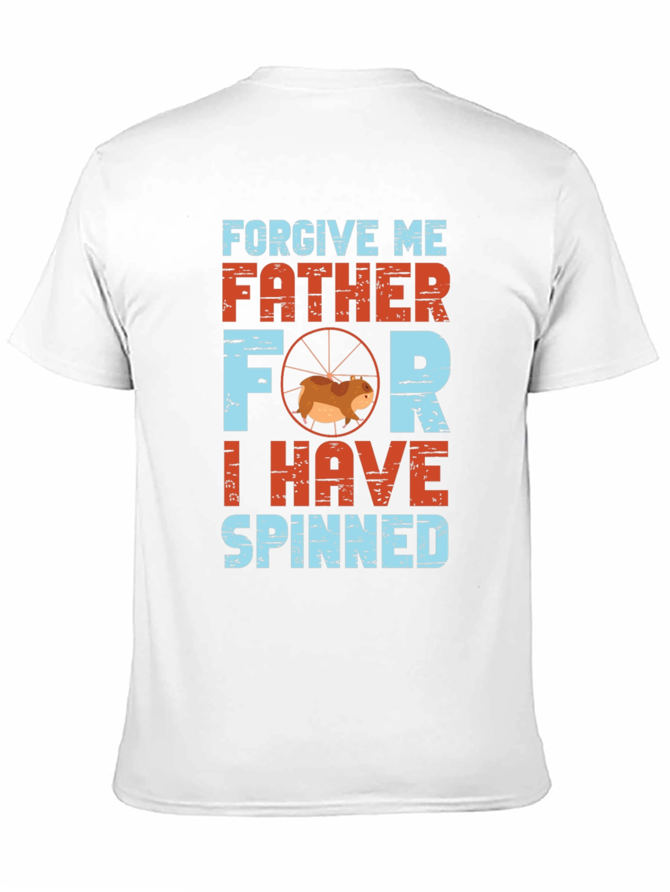 Black Forgive Me Father I Have Spinned T-Shirt view 11