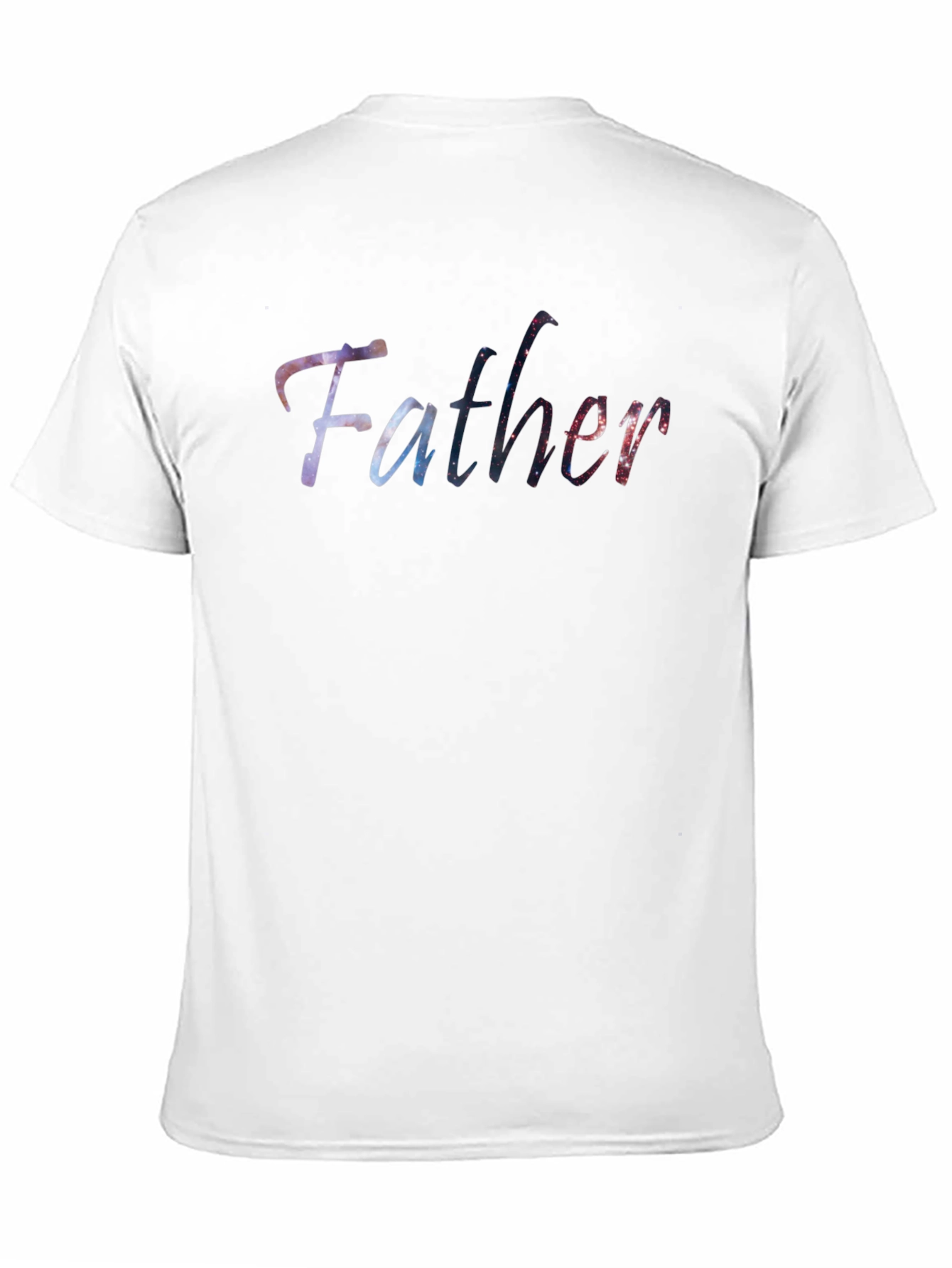 Black Galaxy Father Black T-Shirt view 11