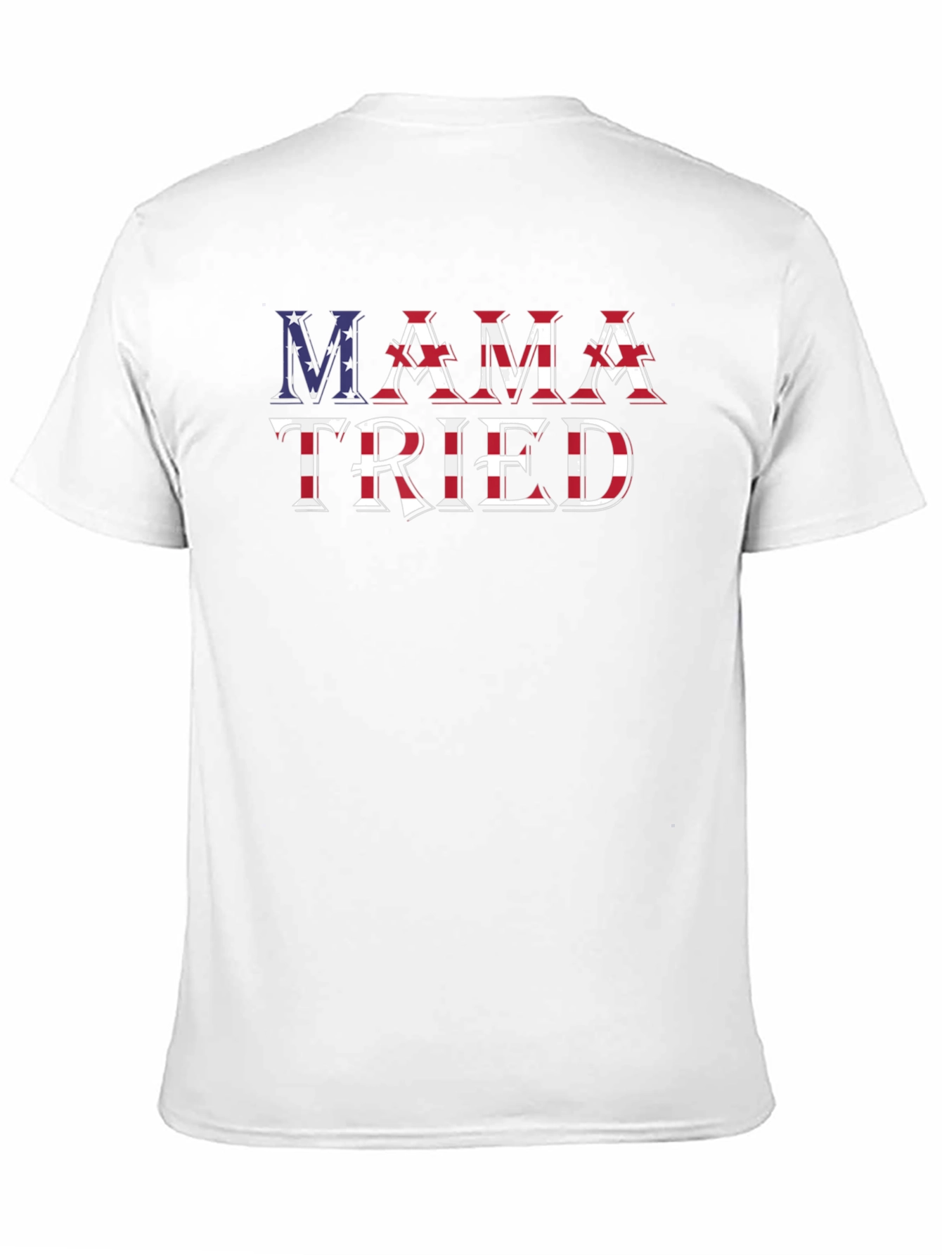 Black Mama Tried Patriotic T-Shirt view 11