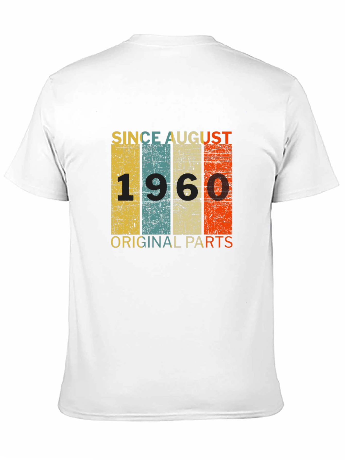 Vintage August 1960 T-Shirt - 64th Birthday Gift - 11