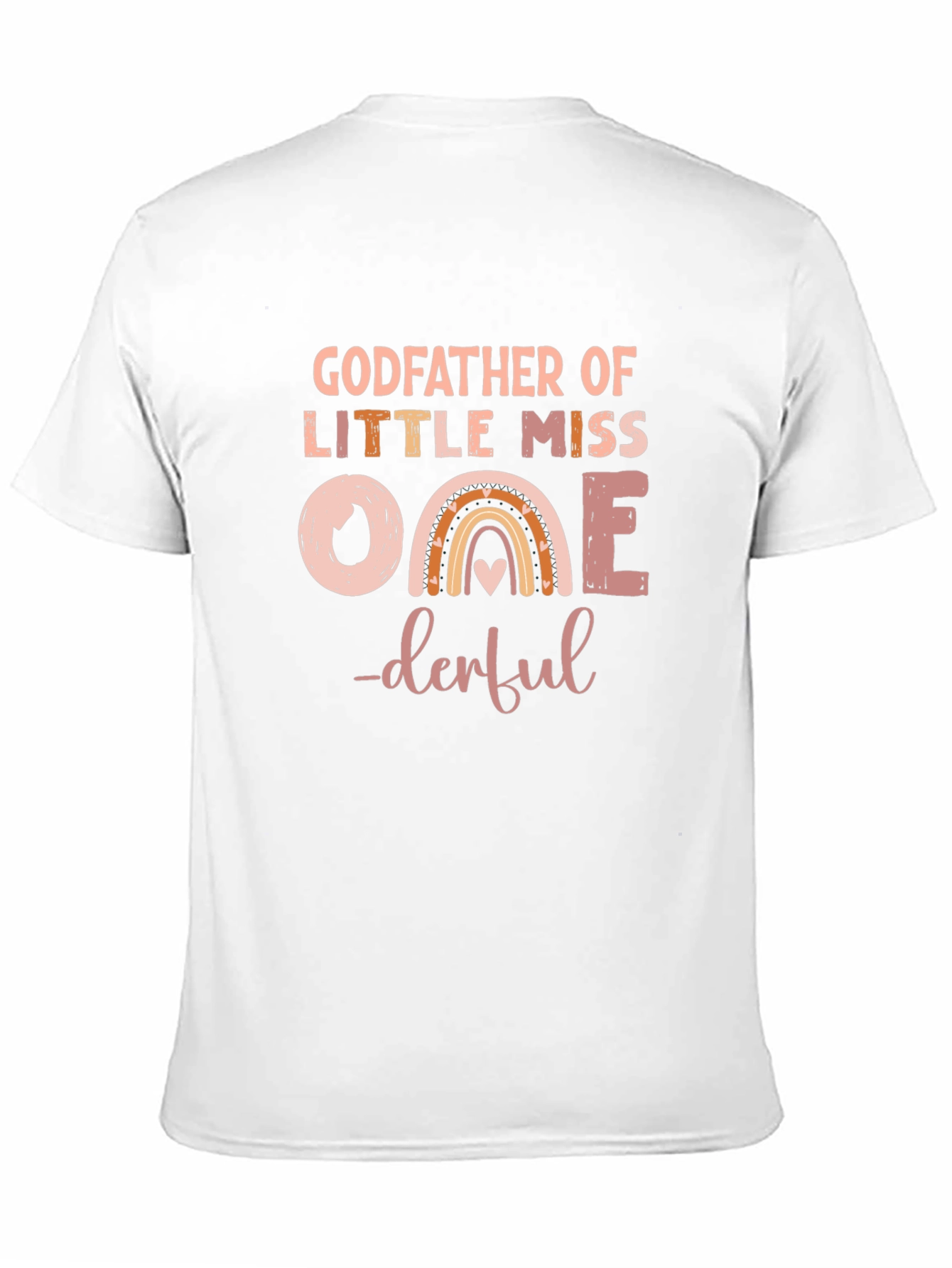 Black Godfather of Little Miss One-derful T-Shirt view 11