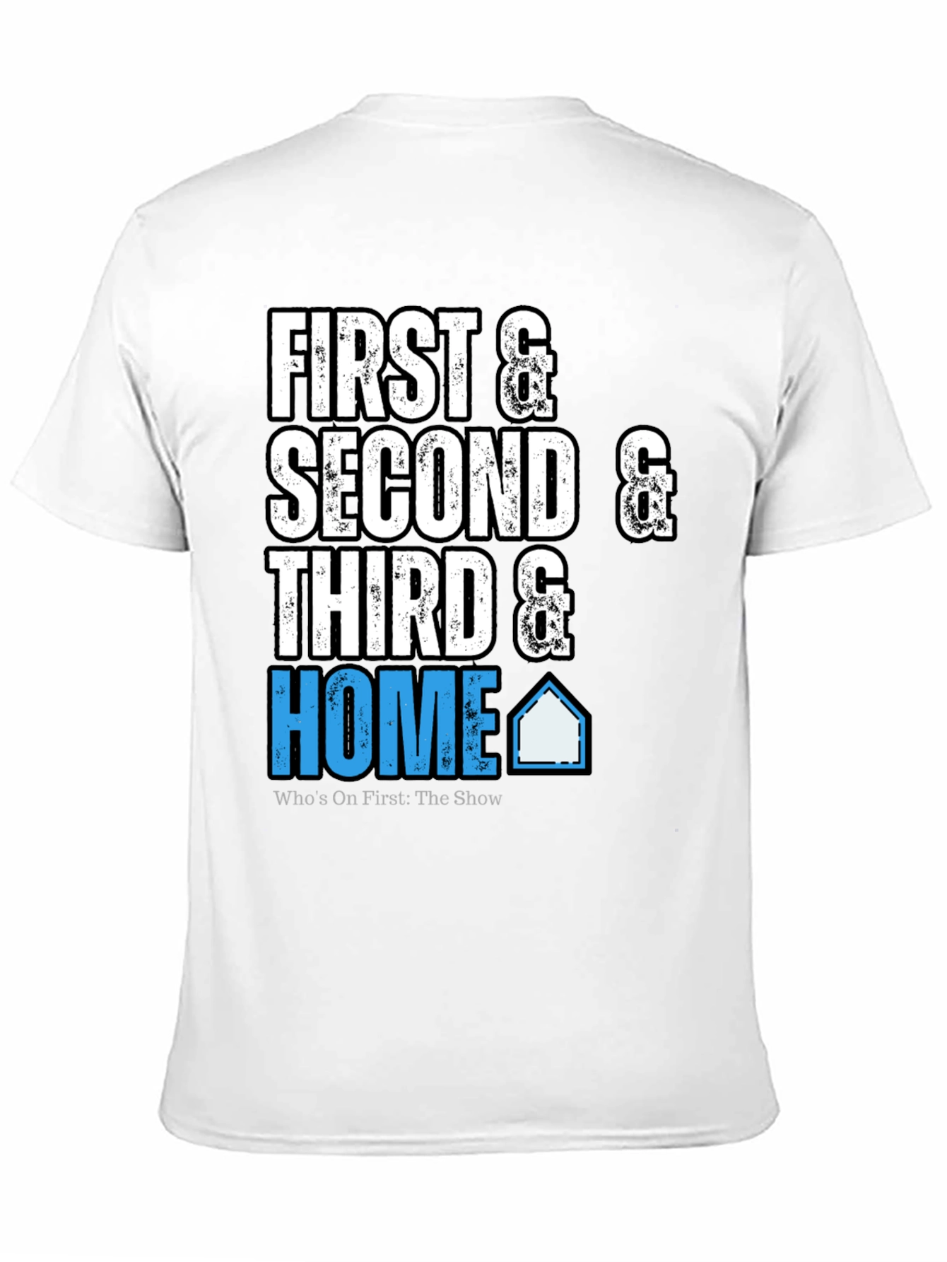 Black First, Second, Third & Home Black T-Shirt view 11