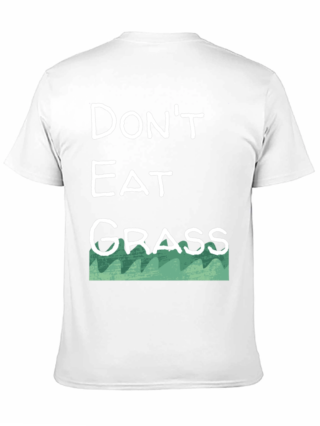 Black Don't Eat Grass T-Shirt - Funny Novelty Tee view 11
