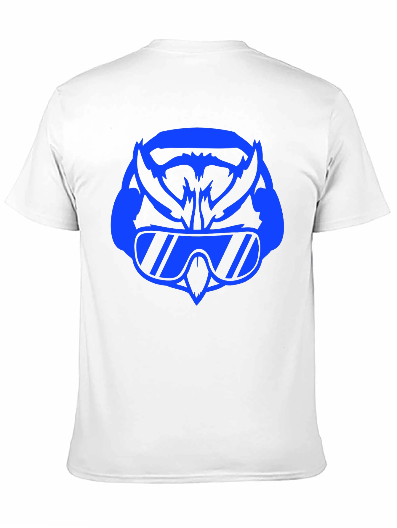 Black Cool Owl Graphic Tee - Black view 11