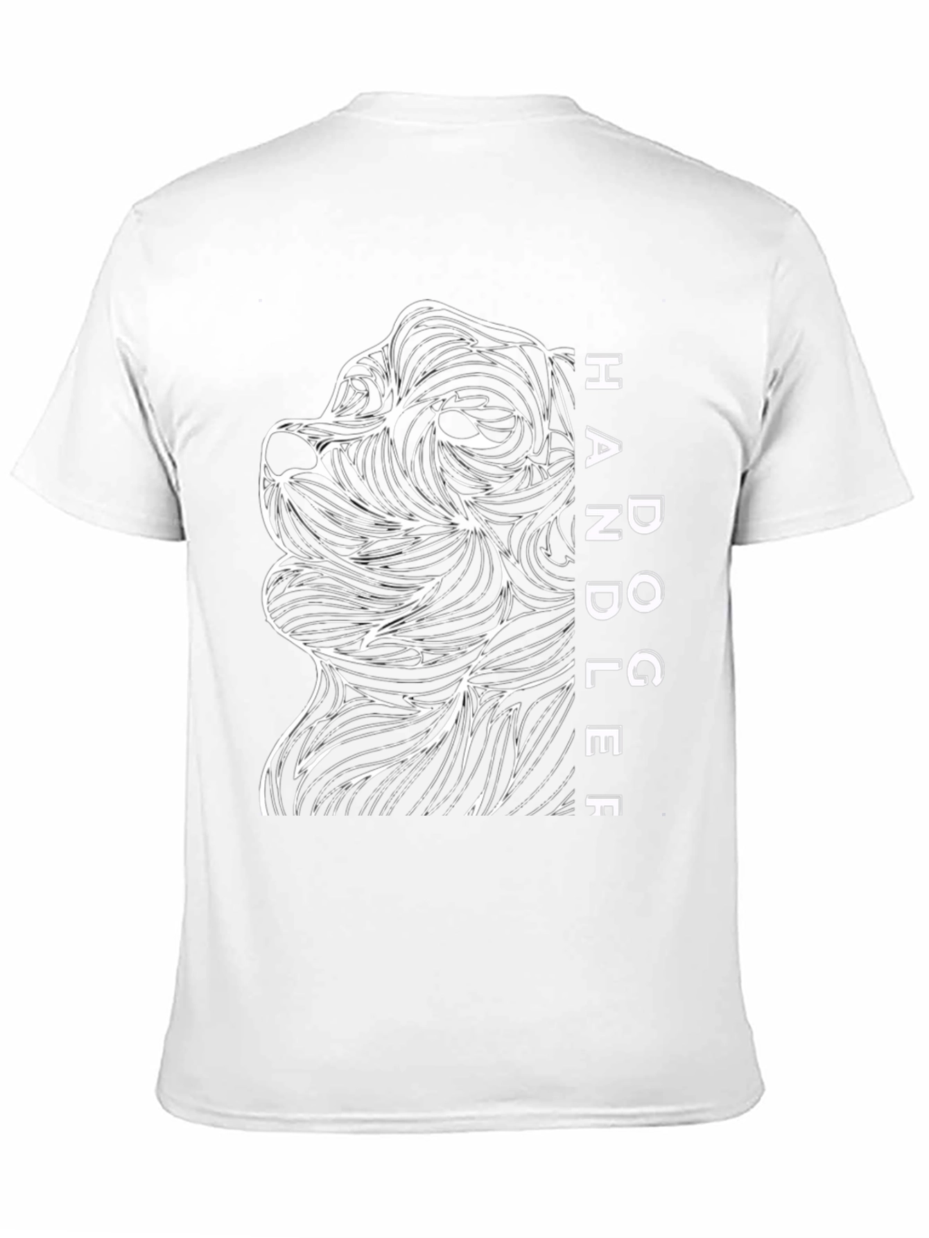 Black Dog Handler Graphic T-Shirt - Black view 11