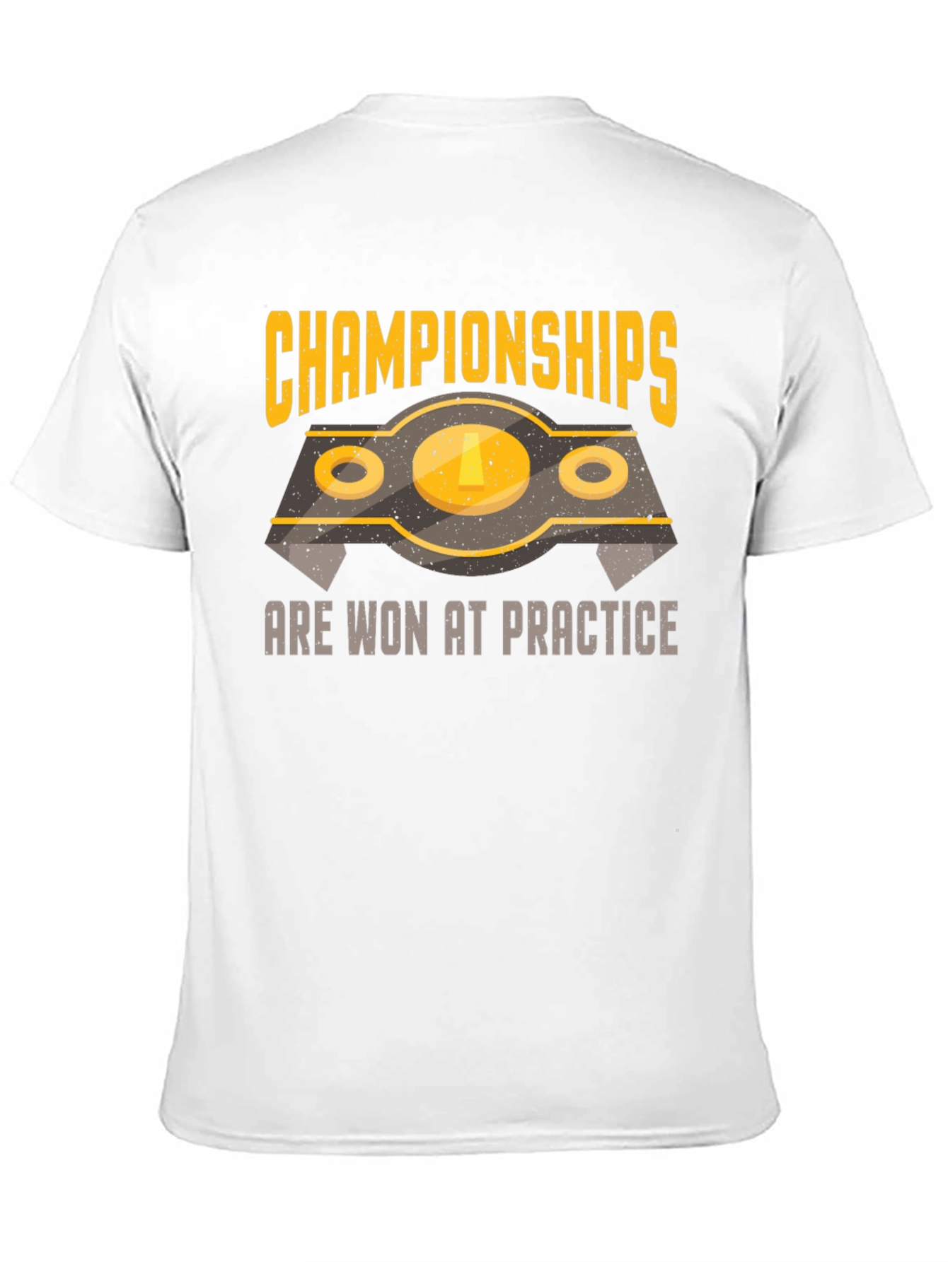 Black Championships Won At Practice Graphic Tee view 11