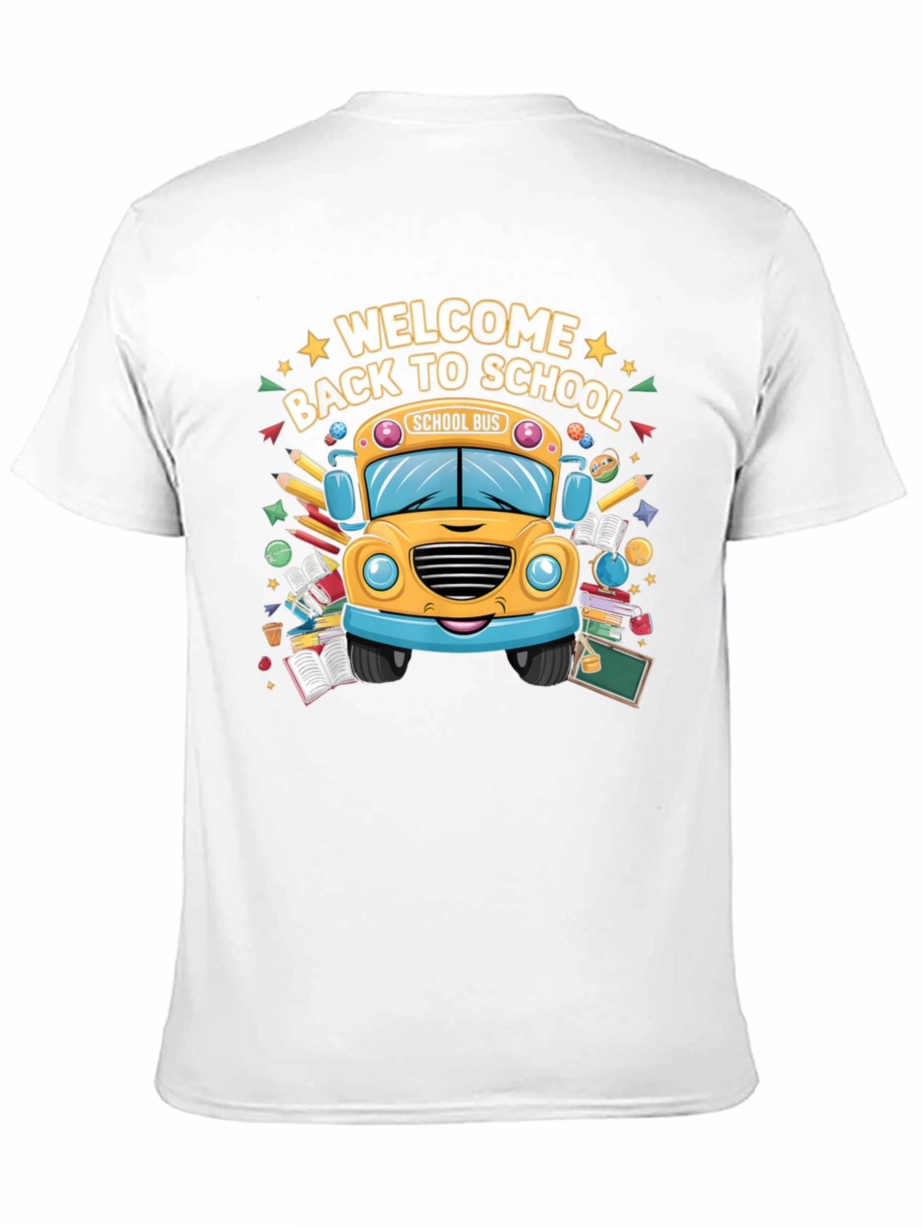 Black Welcome Back to School T-Shirt view 11