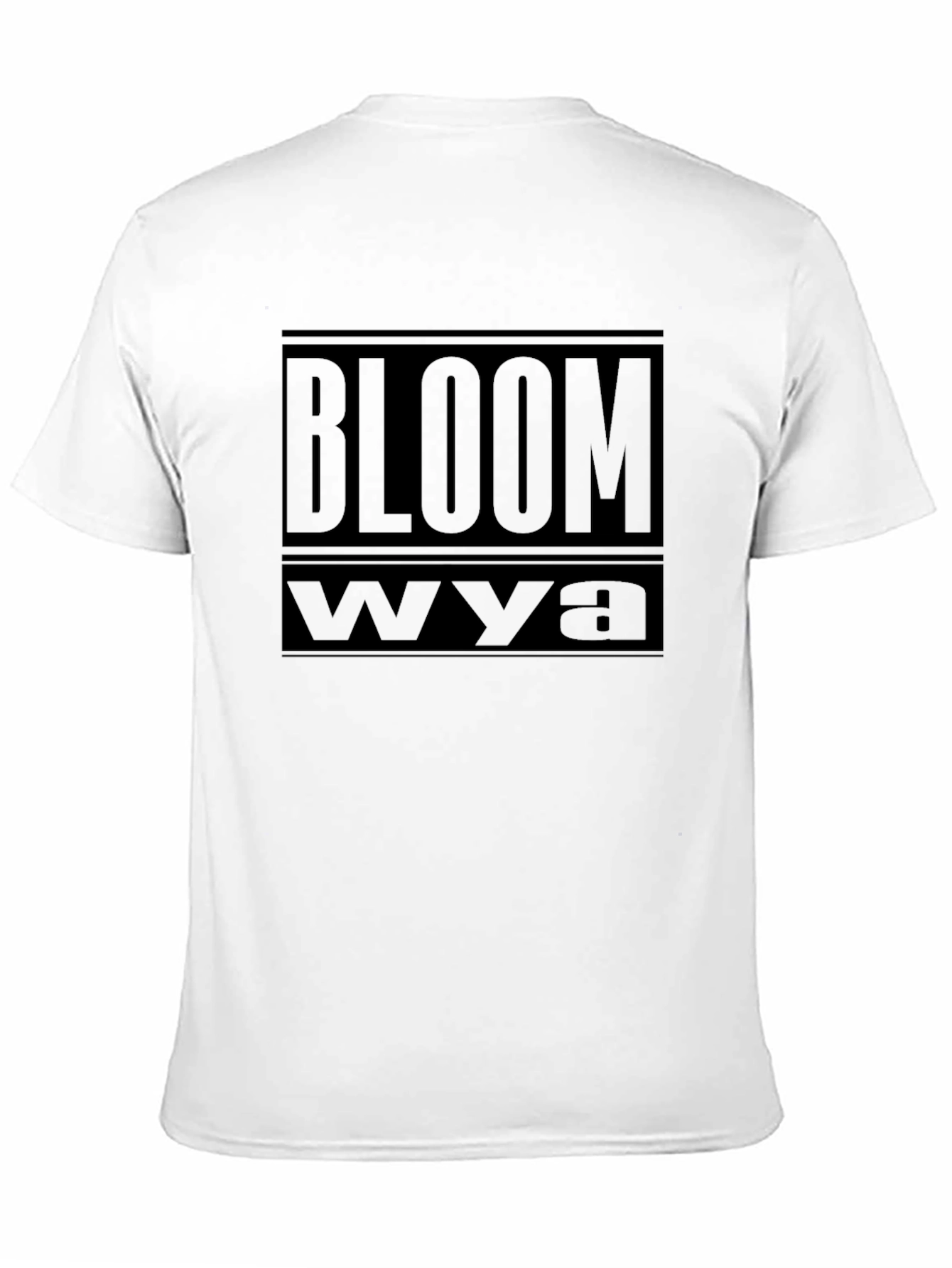 Black BLOOM WYA Graphic Tee - Soft Style Unisex T-Shirt view 11