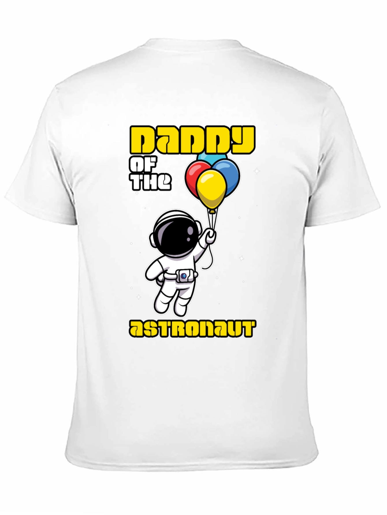 Black Daddy of the Astronaut T-Shirt view 11