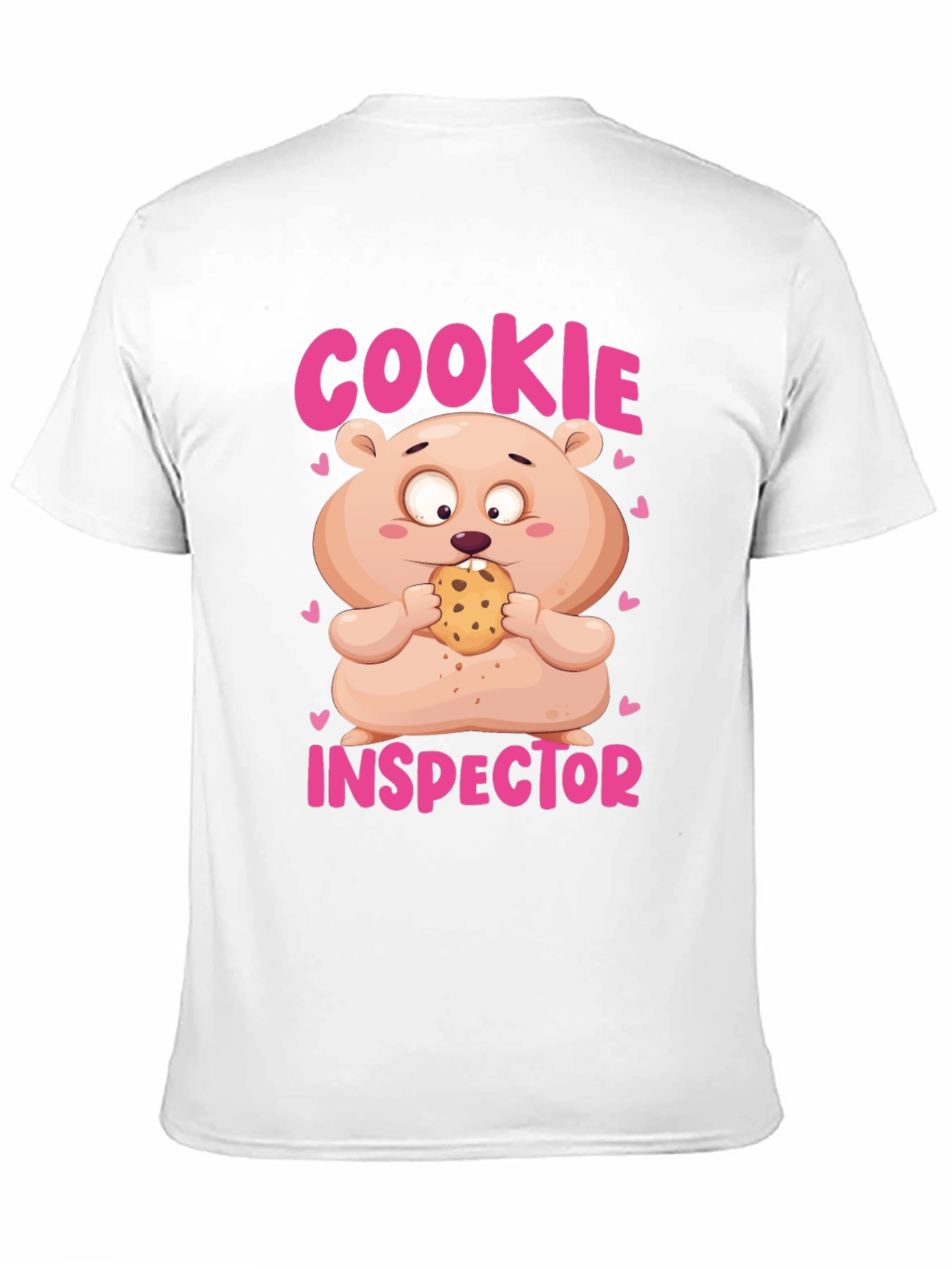Black Cookie Inspector T-Shirt view 11