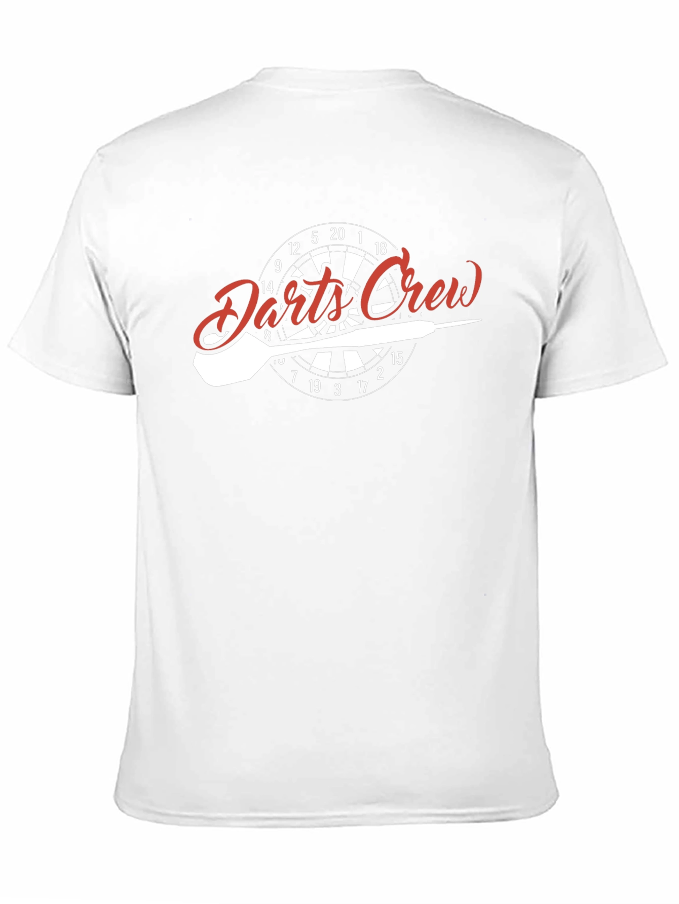 Black Darts Crew T-Shirt - Sporty Casual Tee view 11